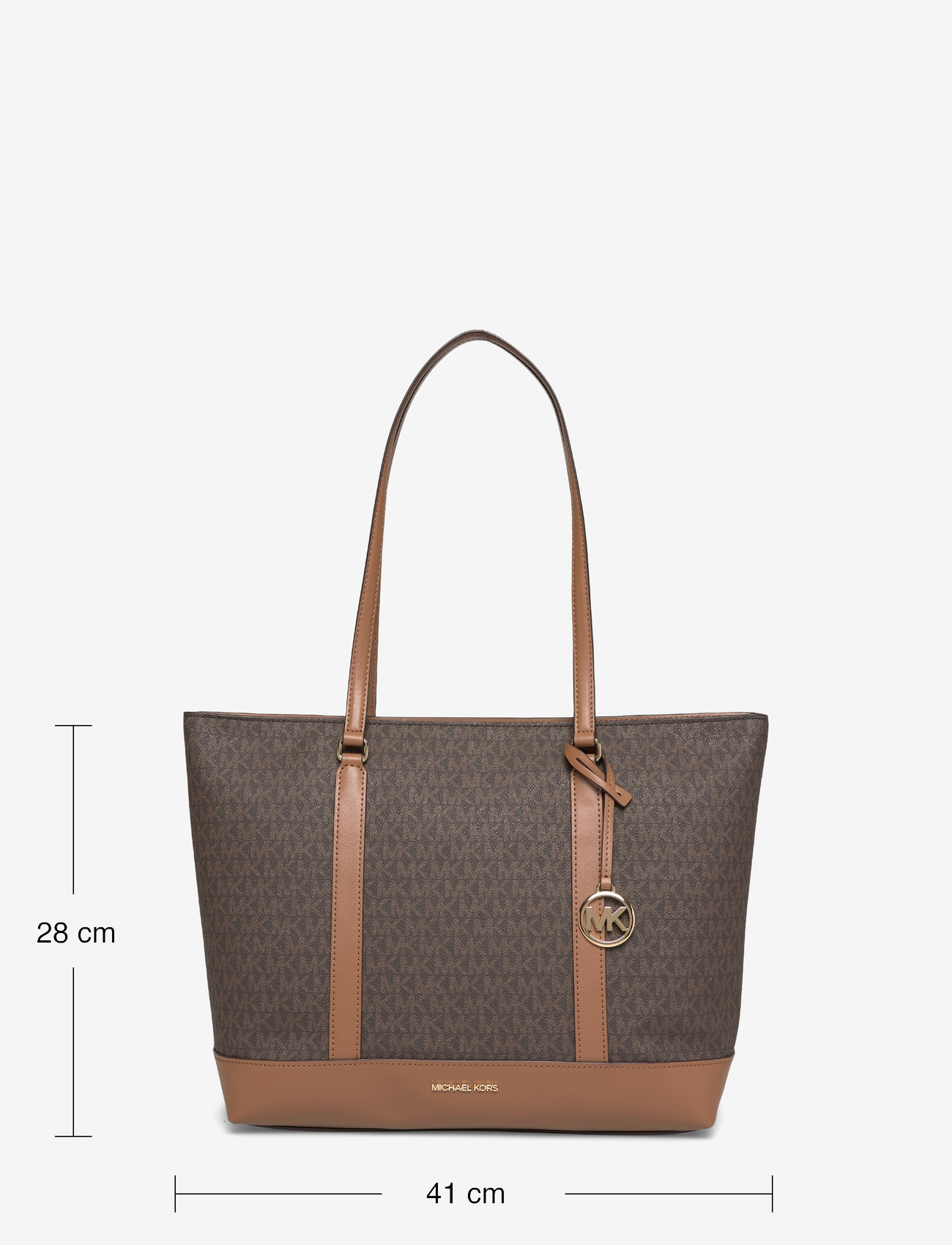Michael Kors - TOTE - pirkinių krepšiai - brn/acorn - 3