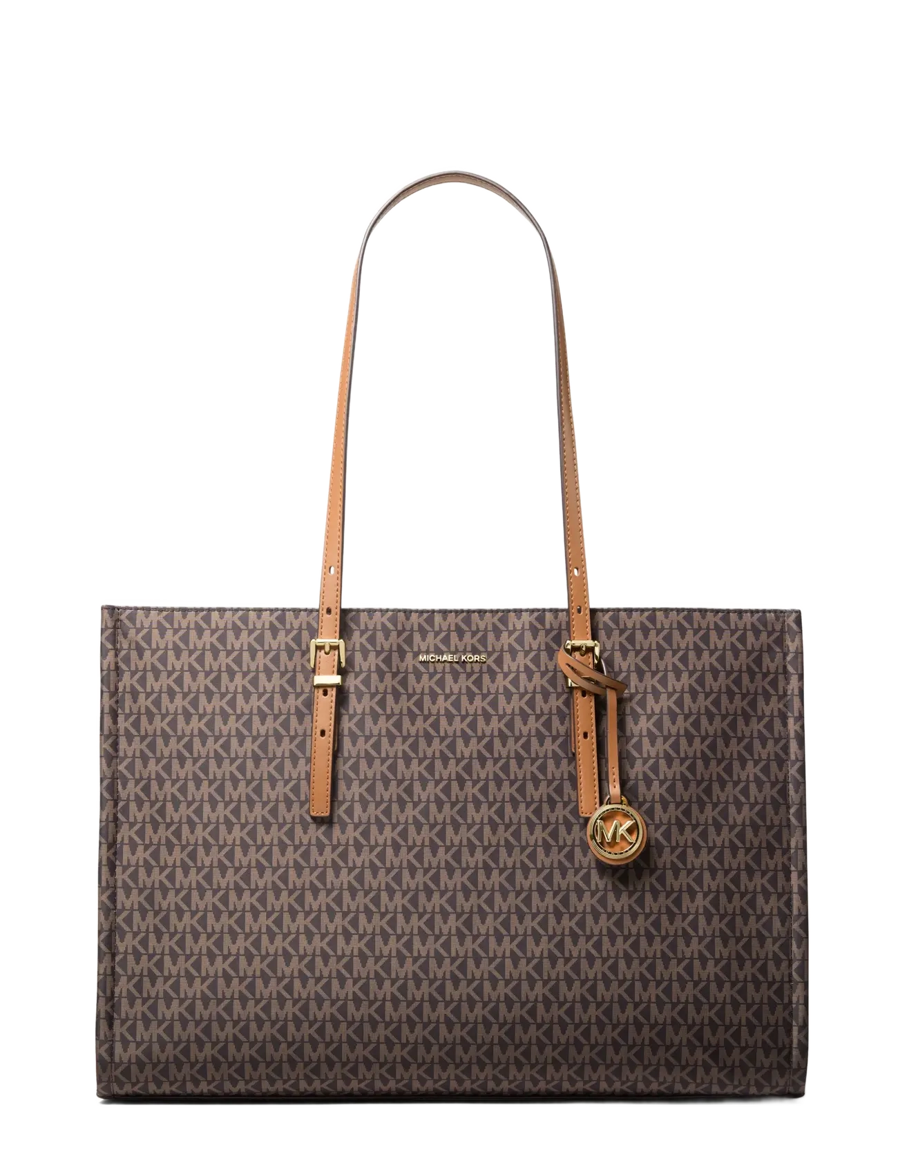 Michael Kors LG EW MF TZ TOTE - Taschen - BRN/ACORN / brown