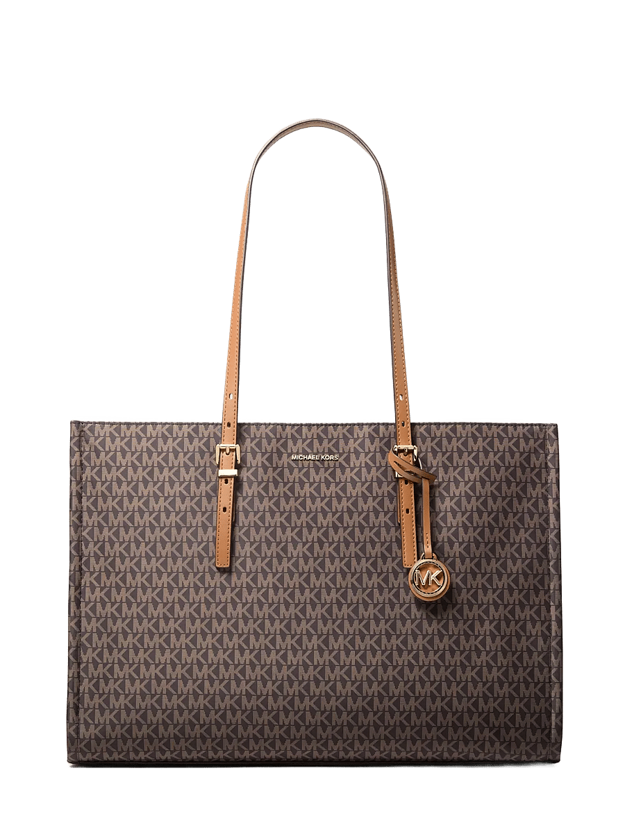 Michael Kors - LG EW MF TZ TOTE - kandekotid - brn/acorn - 1