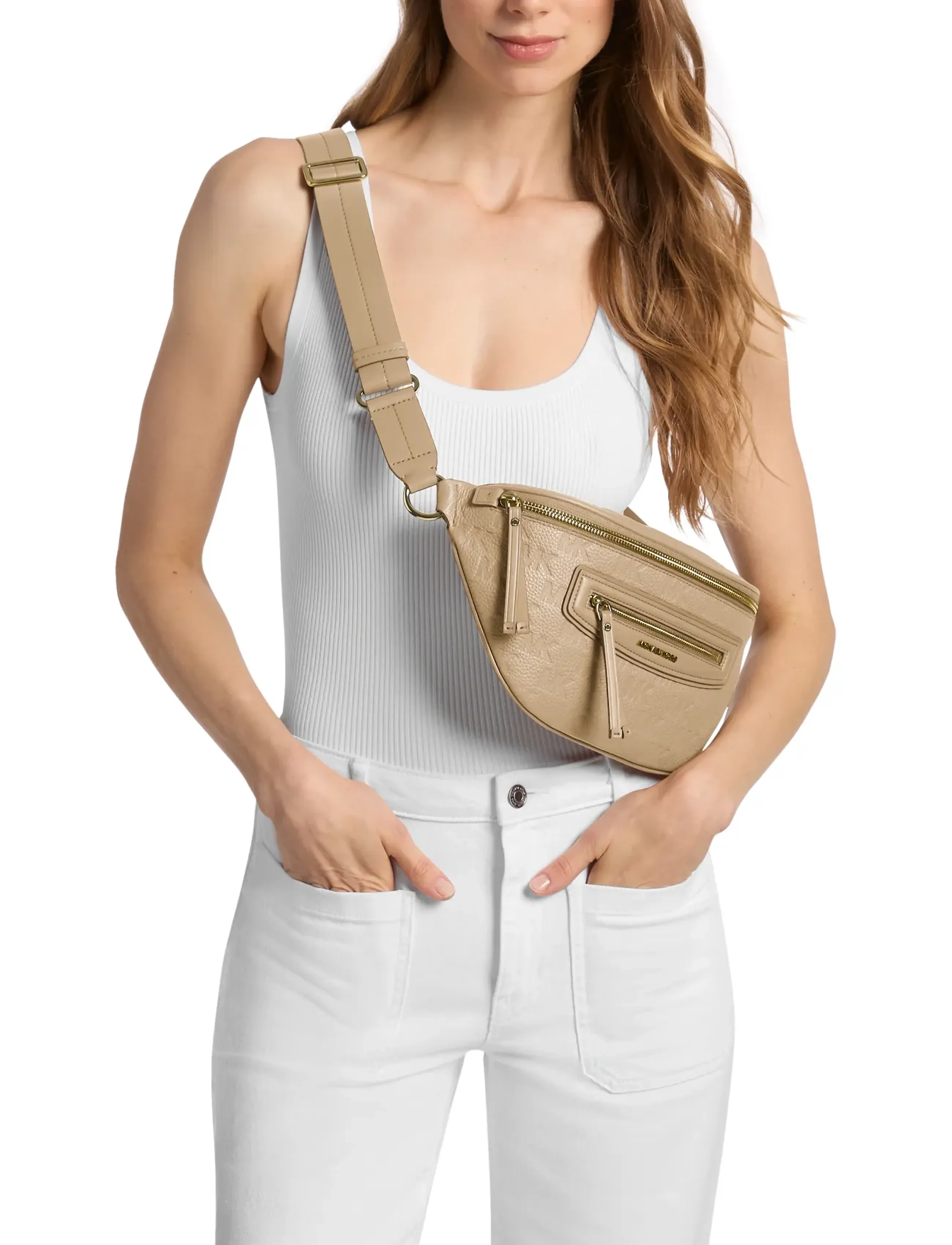 Michael Kors Bags, One Size, Beige, Tasker > Bum Bags, Dame