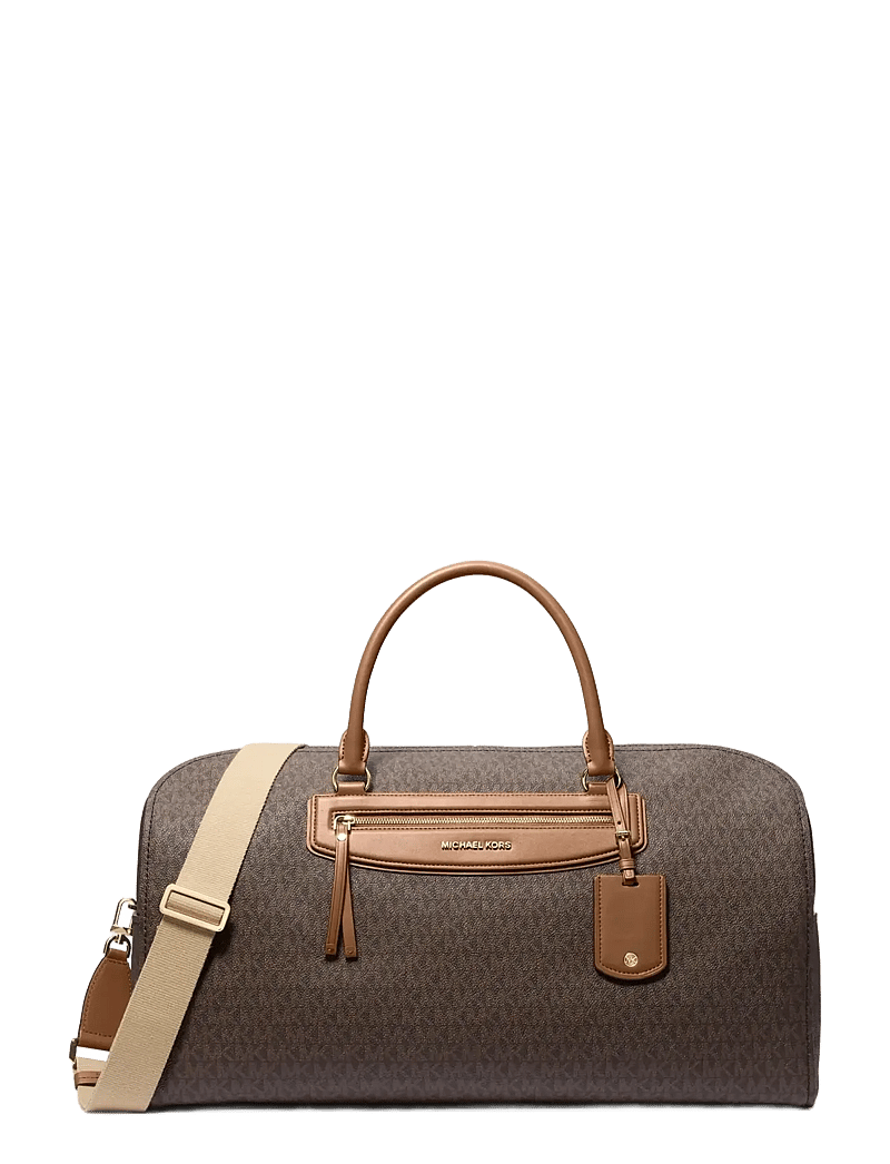 Michael Kors - TRAVEL PIECES - rankinės ilgu dirželiu - brn/acorn - 1