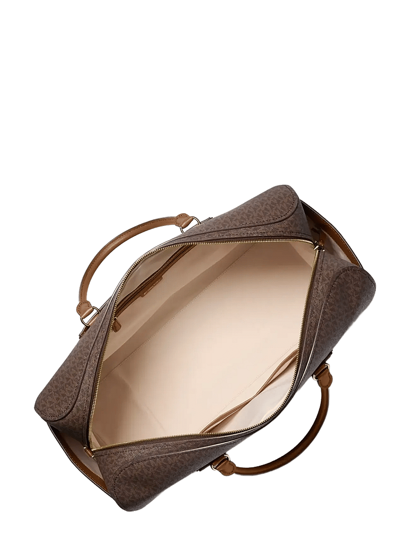 Michael Kors - TRAVEL PIECES - rankinės ilgu dirželiu - brn/acorn - 2