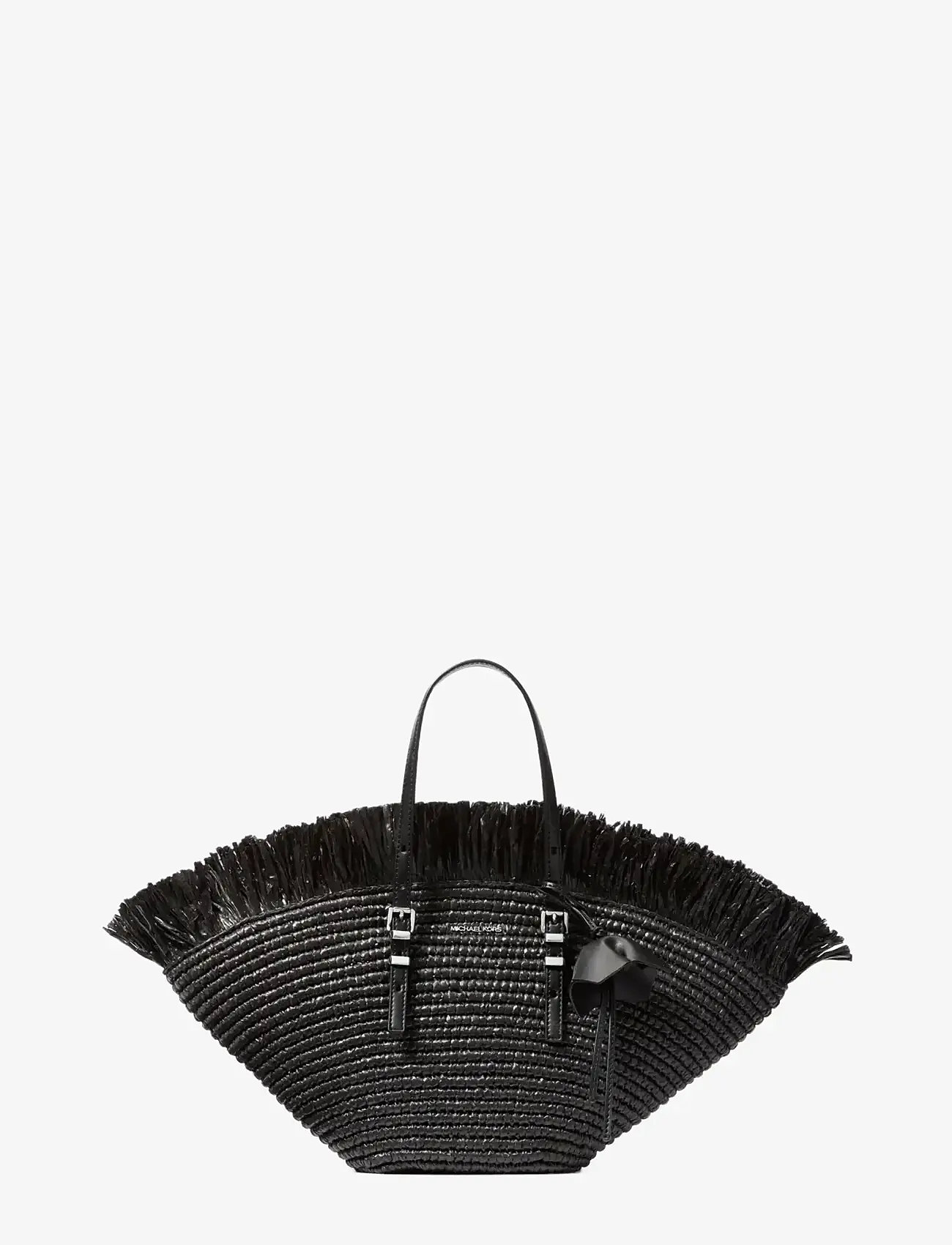 Michael Kors - SM FAN TOTE - tote bags - black/black - 1