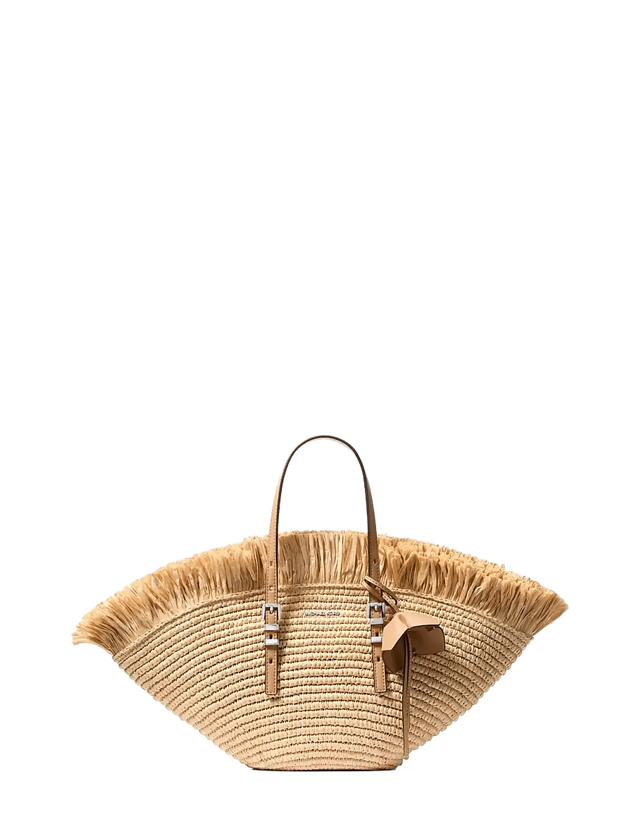 Michael Kors - LG FAN TOTE - tote bags - nat/peanut - 1