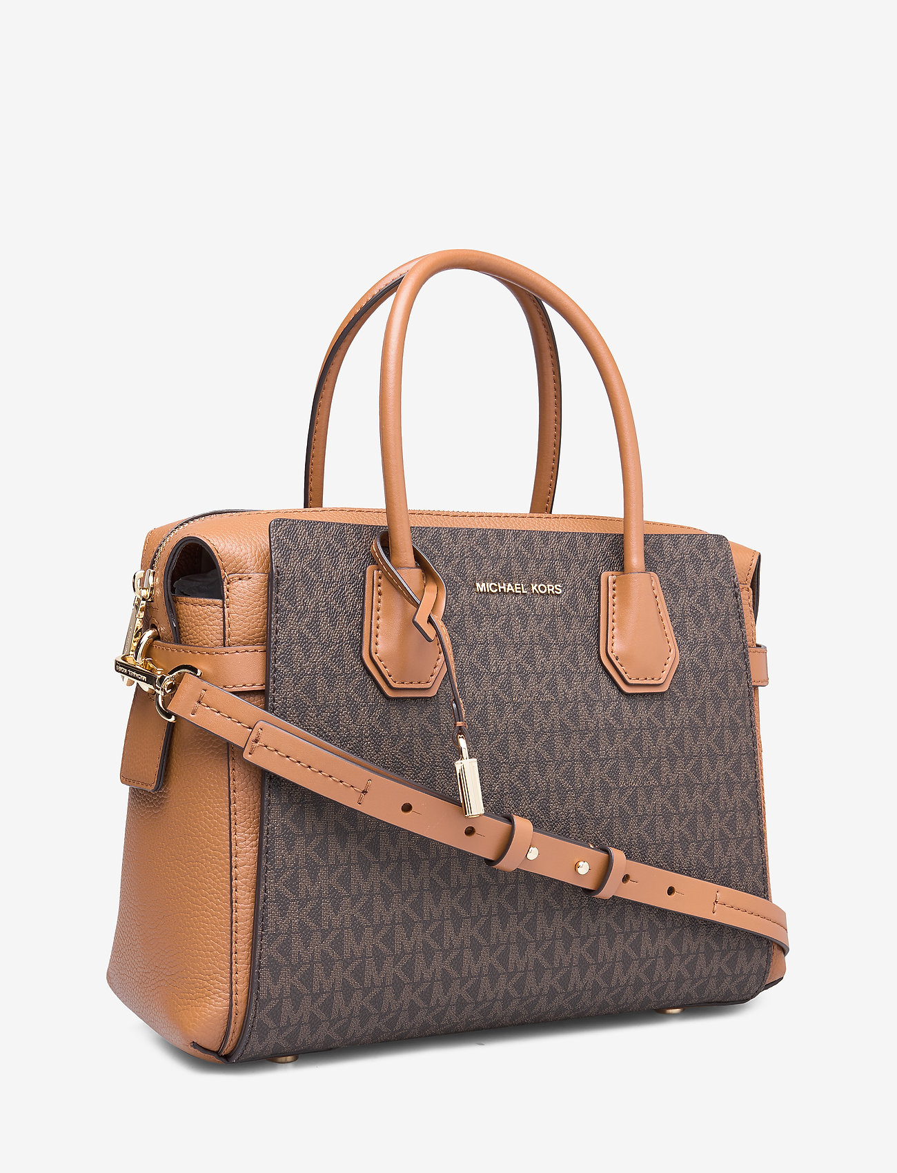 Michael Kors - BELTED MD SATCHEL - brown - 2