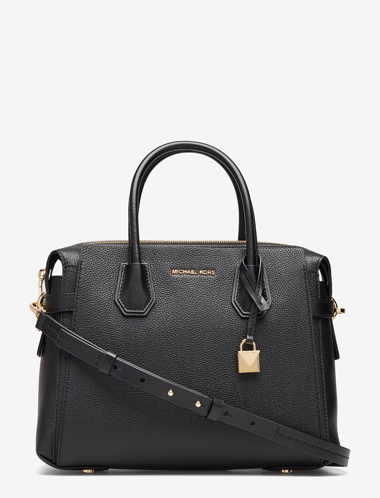 Michael Kors - BELTED MD SATCHEL - black - 0