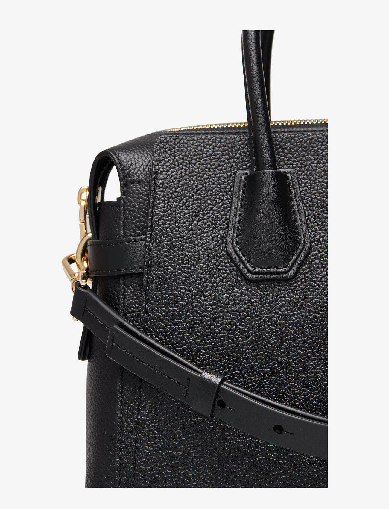 Michael Kors - BELTED MD SATCHEL - black - 3