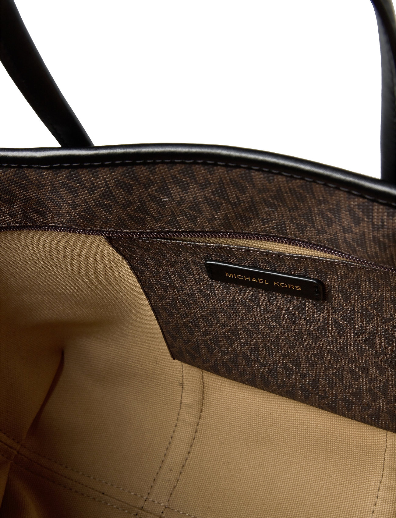Michael Kors - MD CONV TOTE - brown/blk - 4