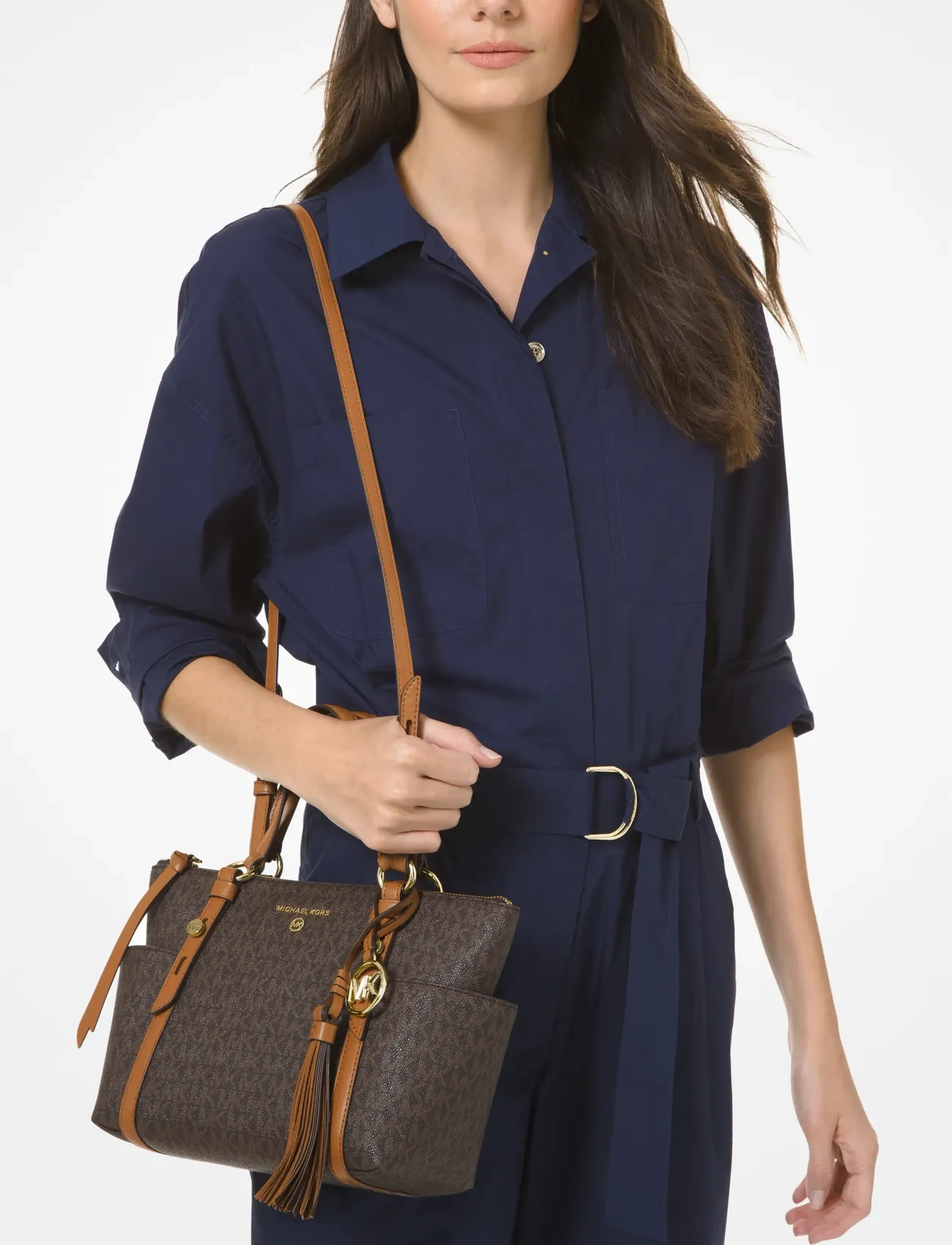 Michael Kors Sm Conv Tz Tote (MKB30T0GNXT1B) - Tote Bags - Boozt.com