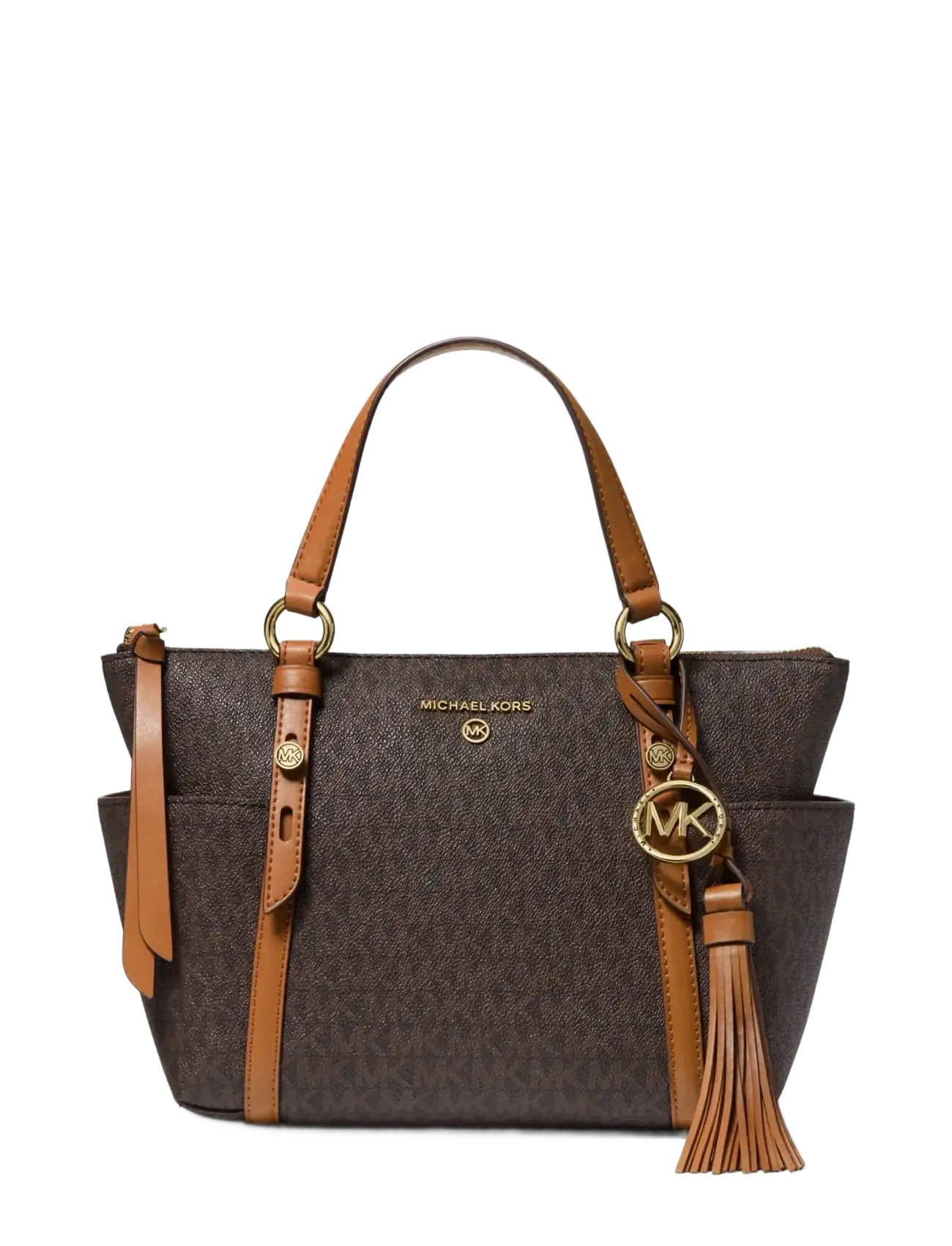 Michael Kors SM CONV TZ TOTE - Totes - BLACK / brown