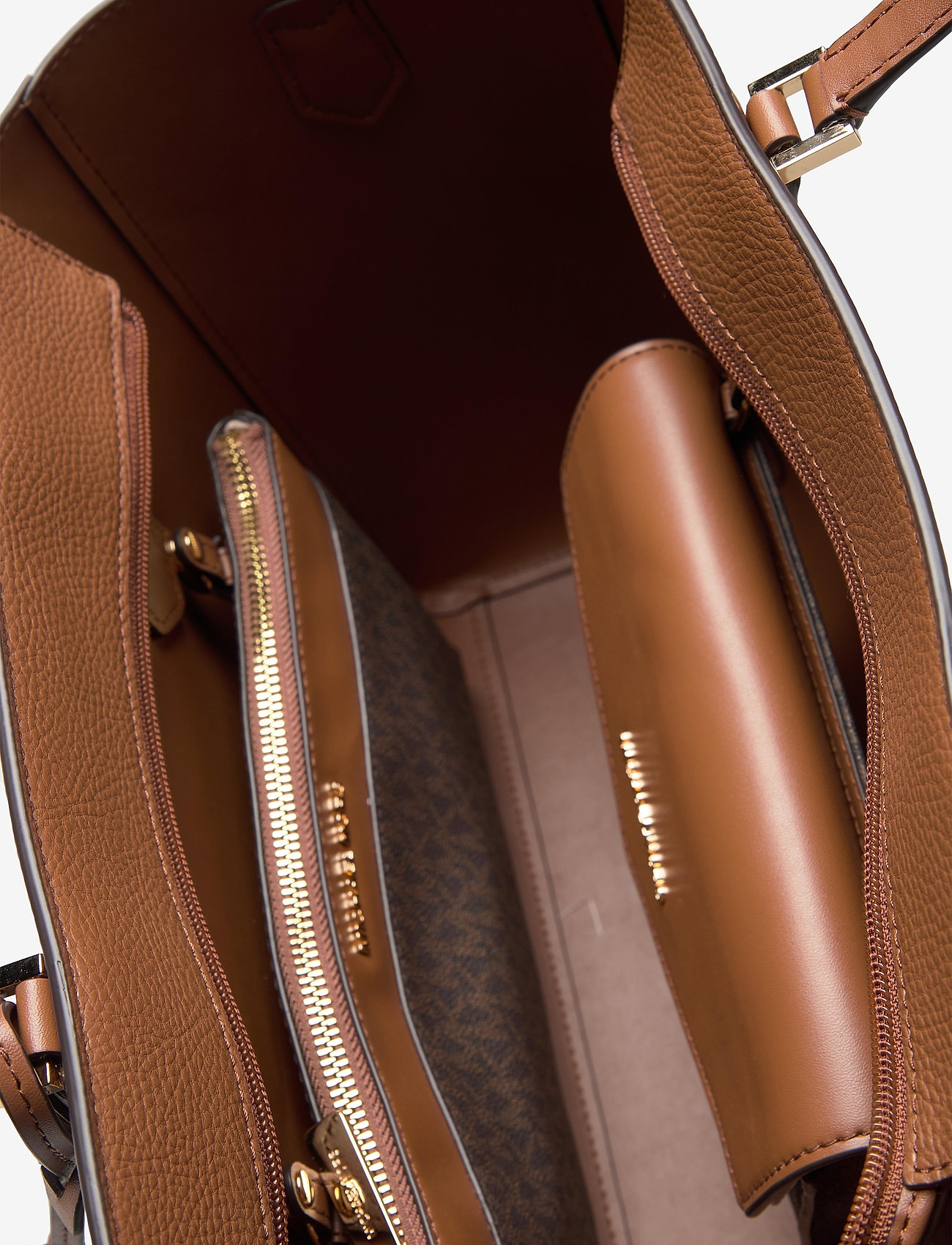 Michael Kors - LG 3 IN 1 TOTE - brn/luggage - 4
