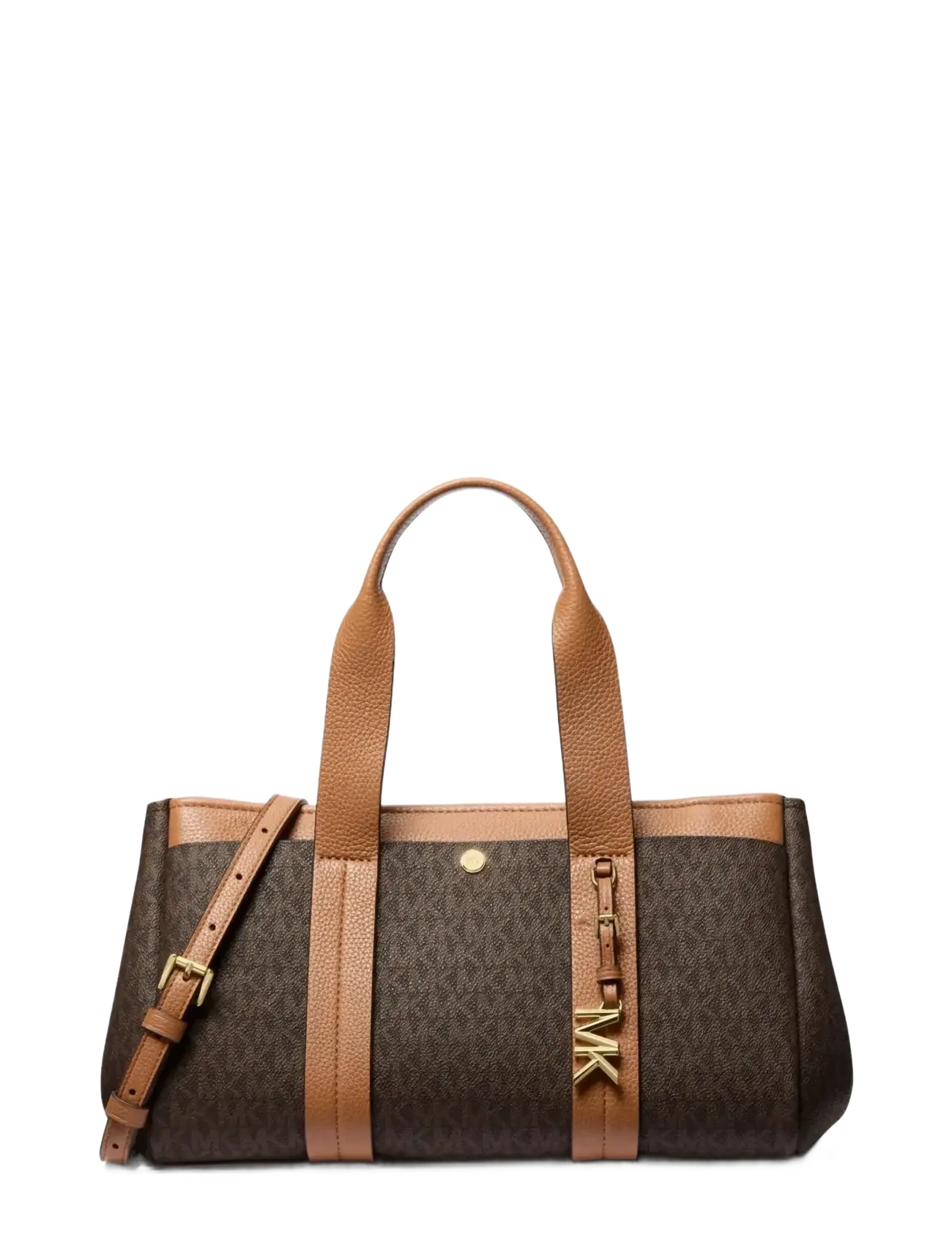Michael Kors SM EW SATCHEL - Bags - BRN/ACORN / brown