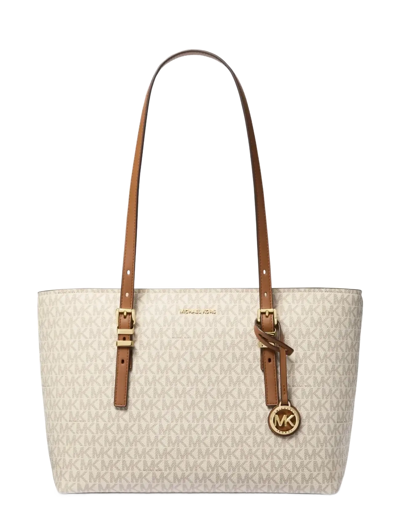 Michael Kors MD EW TZ TOTE - Shopper - VANILLA/ACRN / cream