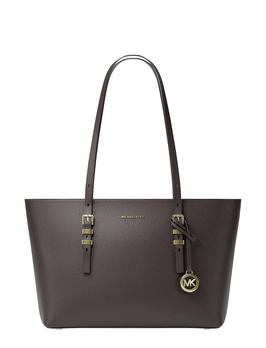 Michael Kors - MD EW TZ TOTE - tote bags - chocolate - 1