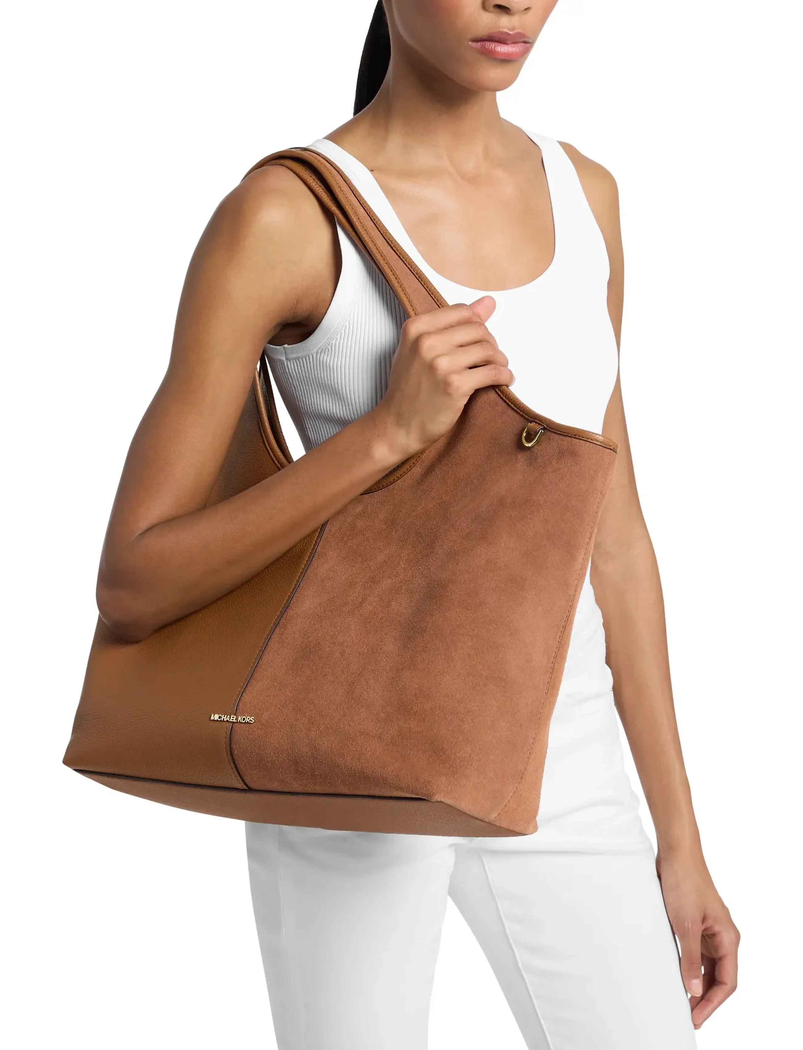 Michael Kors Bags, Kvinder, Tote Taske, Brun, Str: ONE SIZE