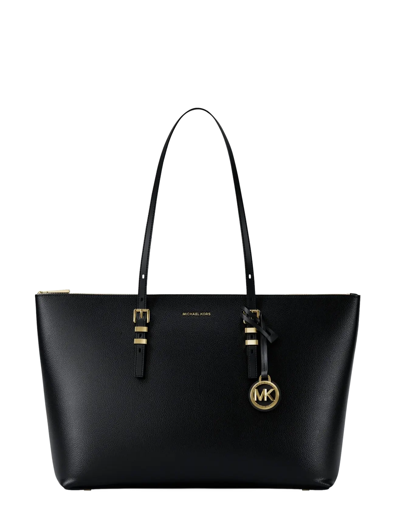 Michael Kors LG EW MF TZ TOTE - Summer in the city - BLACK / black