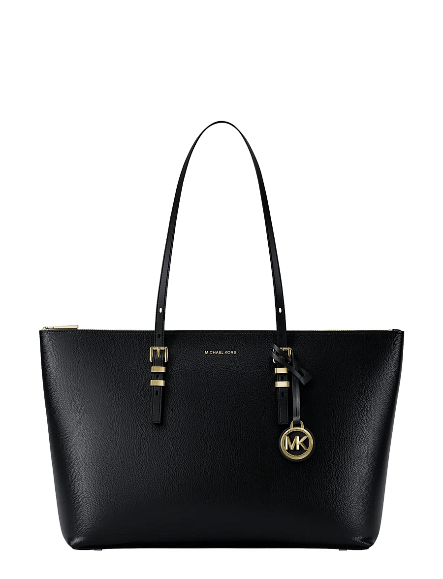 Michael Kors - LG EW MF TZ TOTE - tote bags - black - 1