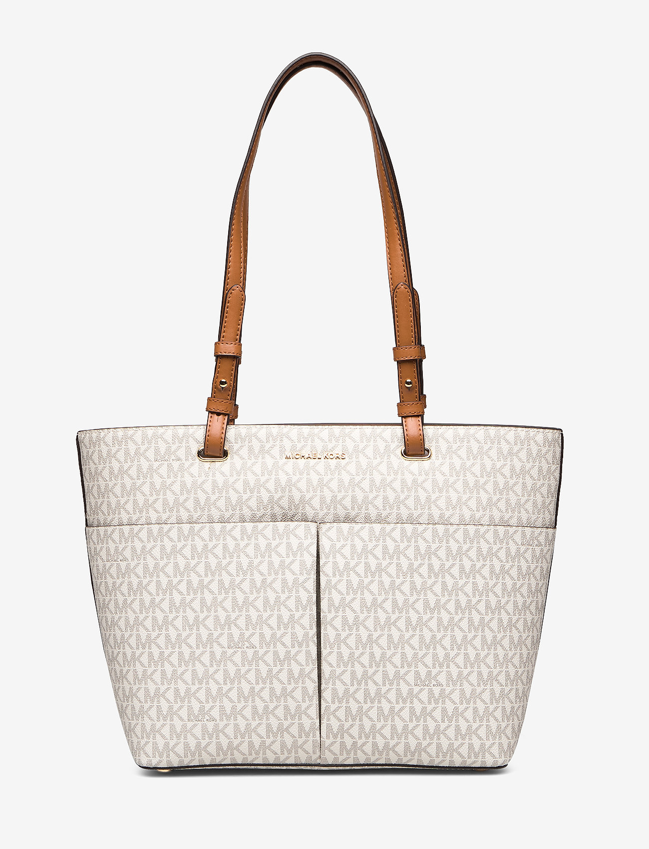 Michael Kors - MD TZ POCKET TOTE - vanilla/acrn - 0