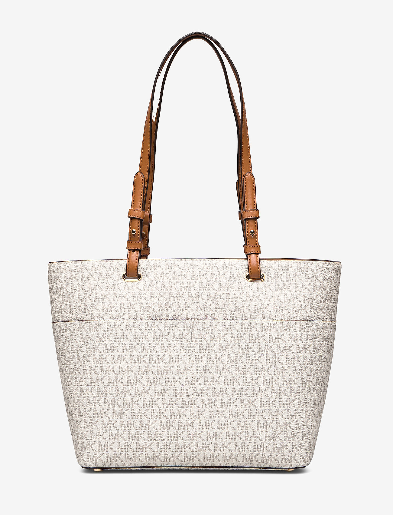 Michael Kors - MD TZ POCKET TOTE - vanilla/acrn - 1