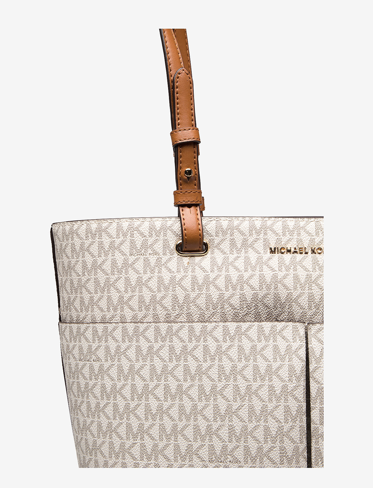 Michael Kors - MD TZ POCKET TOTE - vanilla/acrn - 3