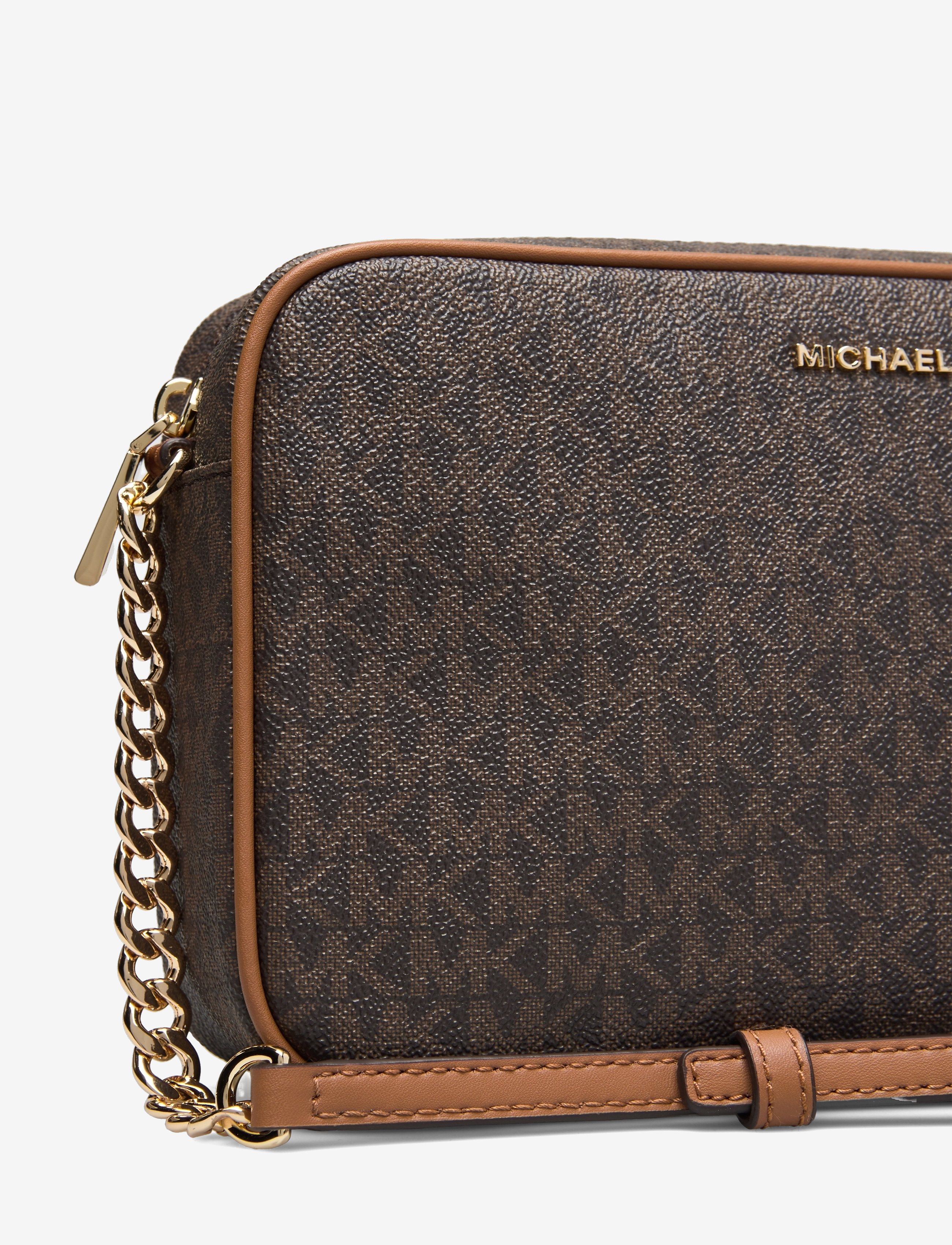 Michael Kors - LG EW CROSSBODY - brown - 4