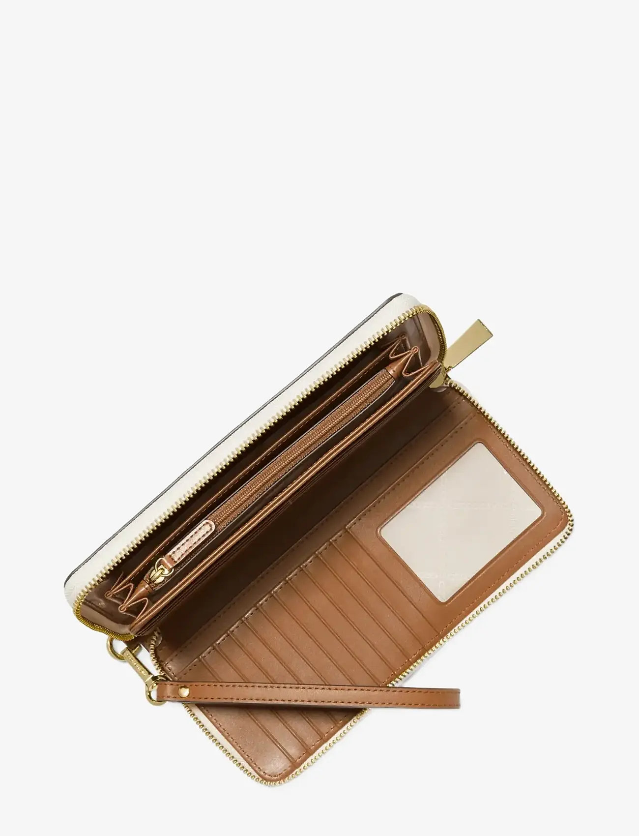 Michael Kors - TRAVEL CONTINENTAL - portemonnaies - vanilla - 1