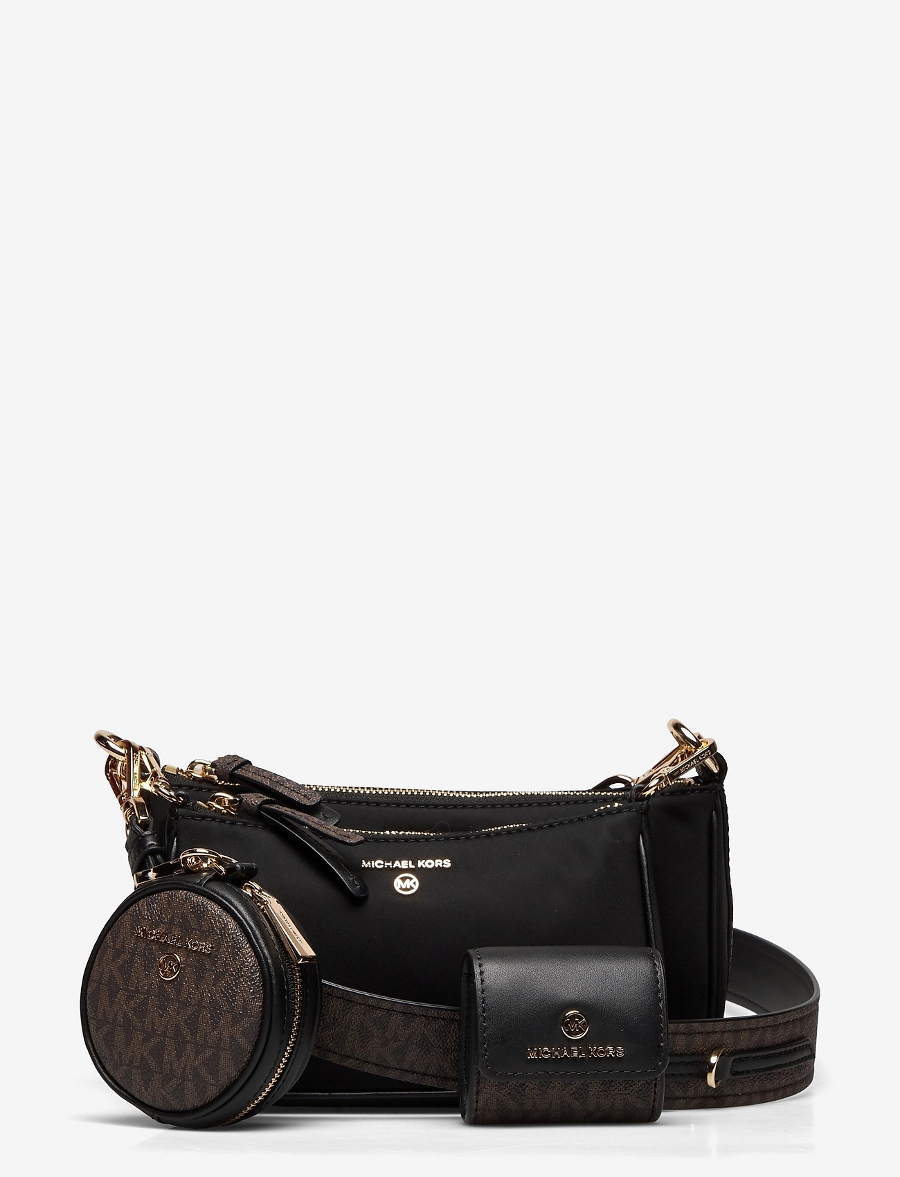 Michael Kors - MD MF POUCH XBODY W STRAP - black - 0