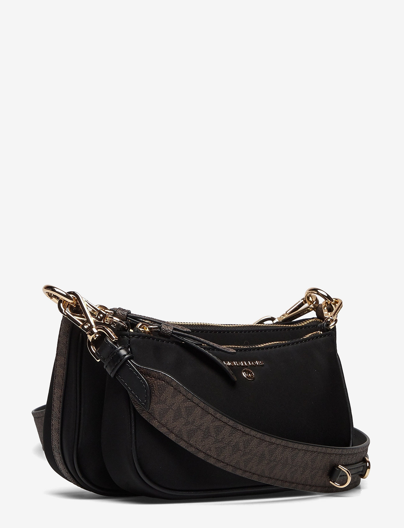 Michael Kors - MD MF POUCH XBODY W STRAP - black - 3