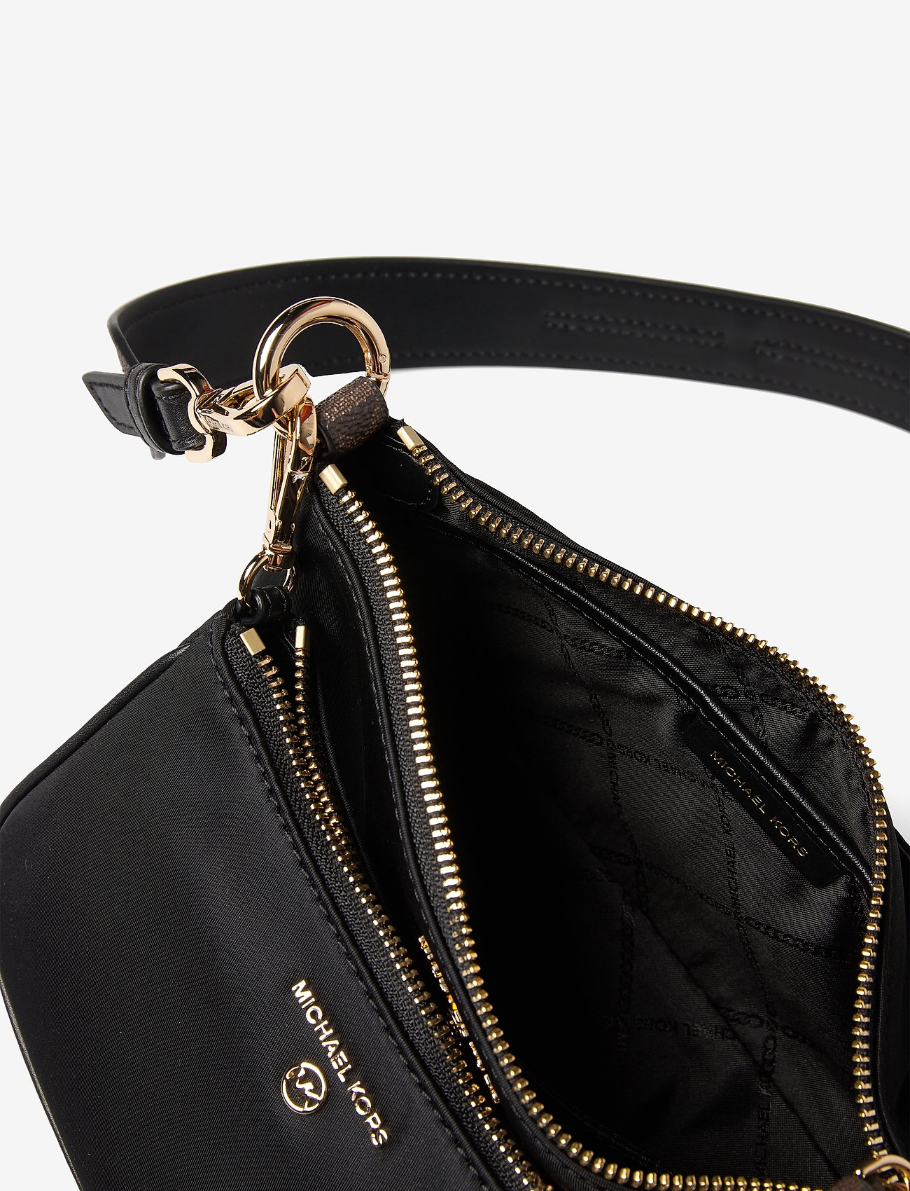 Michael Kors - MD MF POUCH XBODY W STRAP - black - 5