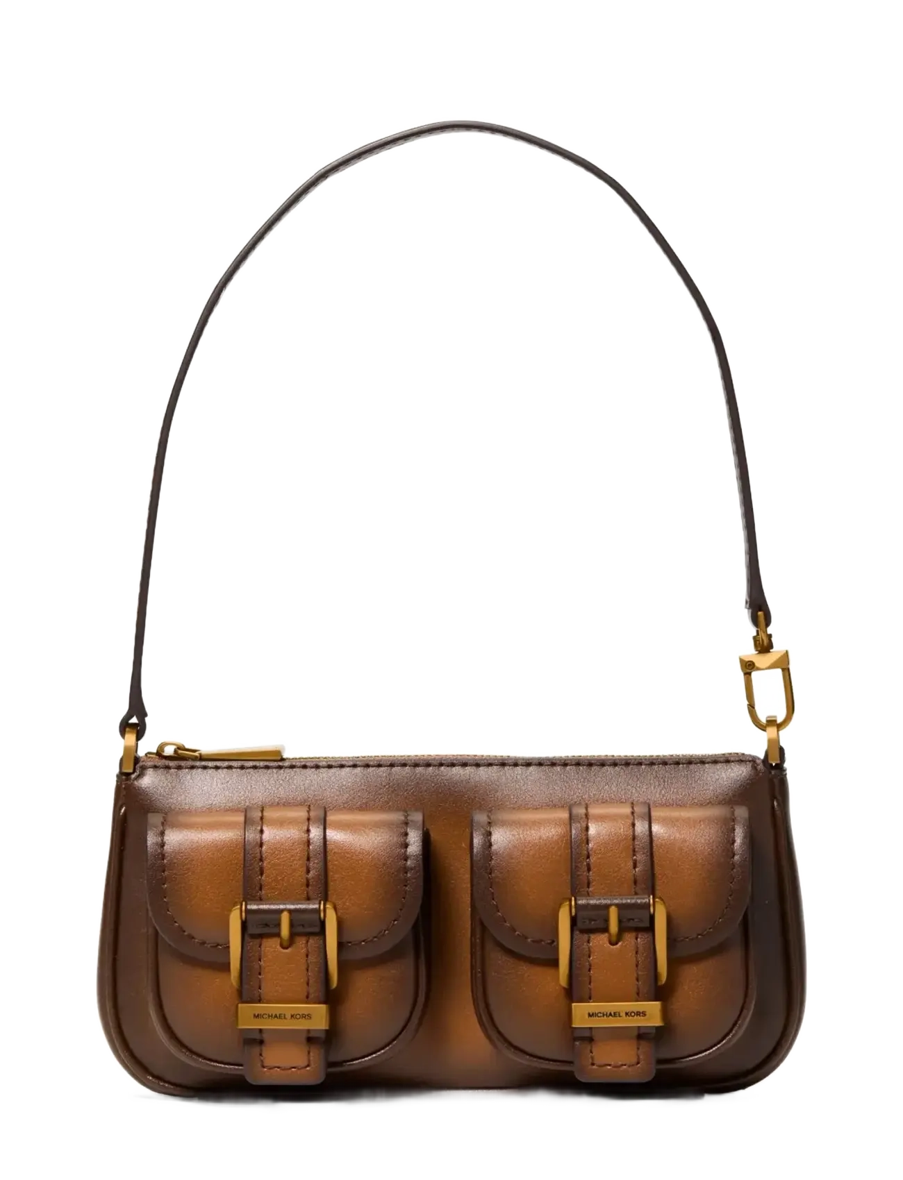MICHAEL KORS Sm Conv Pouchette Braun - One Size - Damen