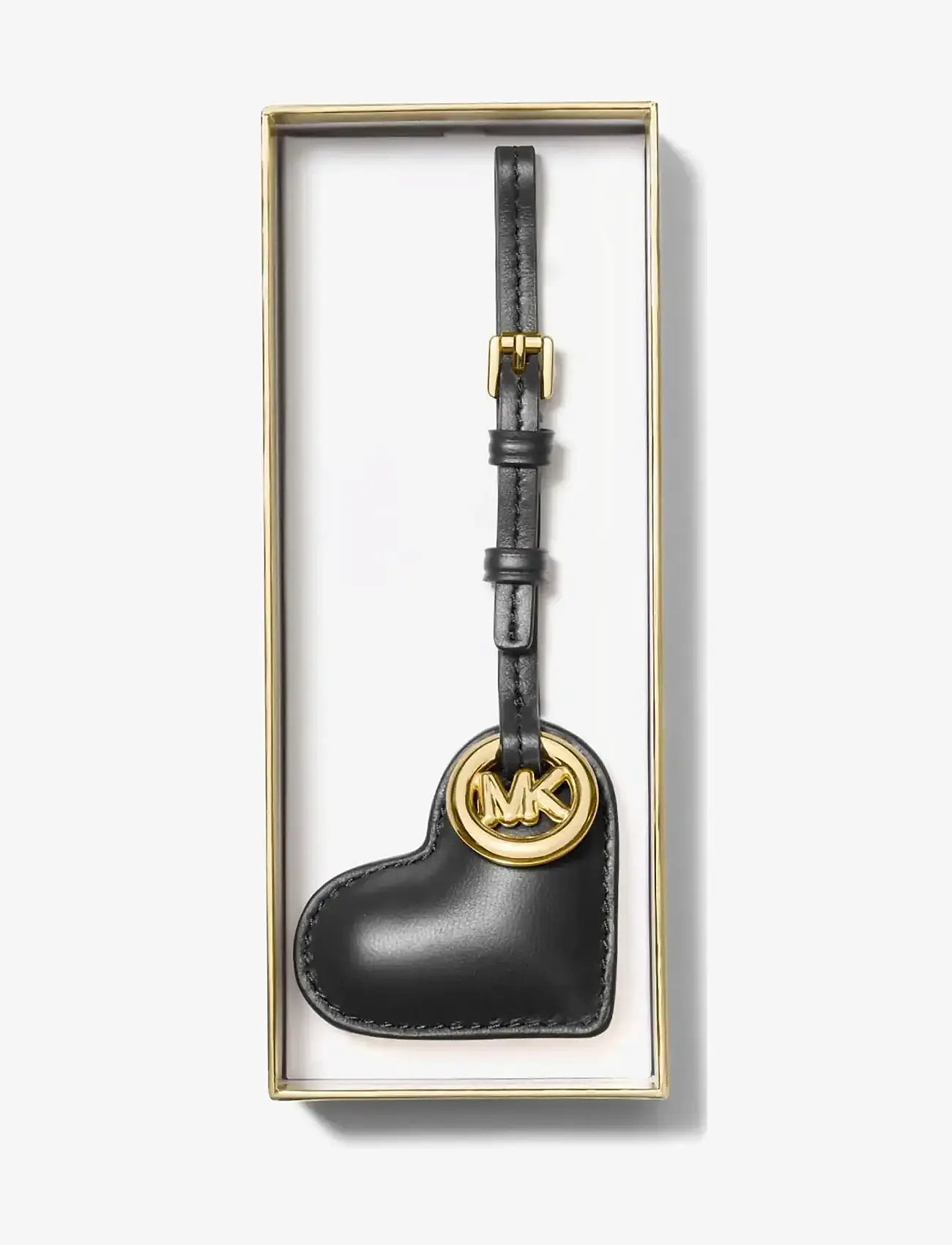 Michael Kors - PUFFY HEART CHARM - võtmehoidjad ja kotikaunistus - black - 1
