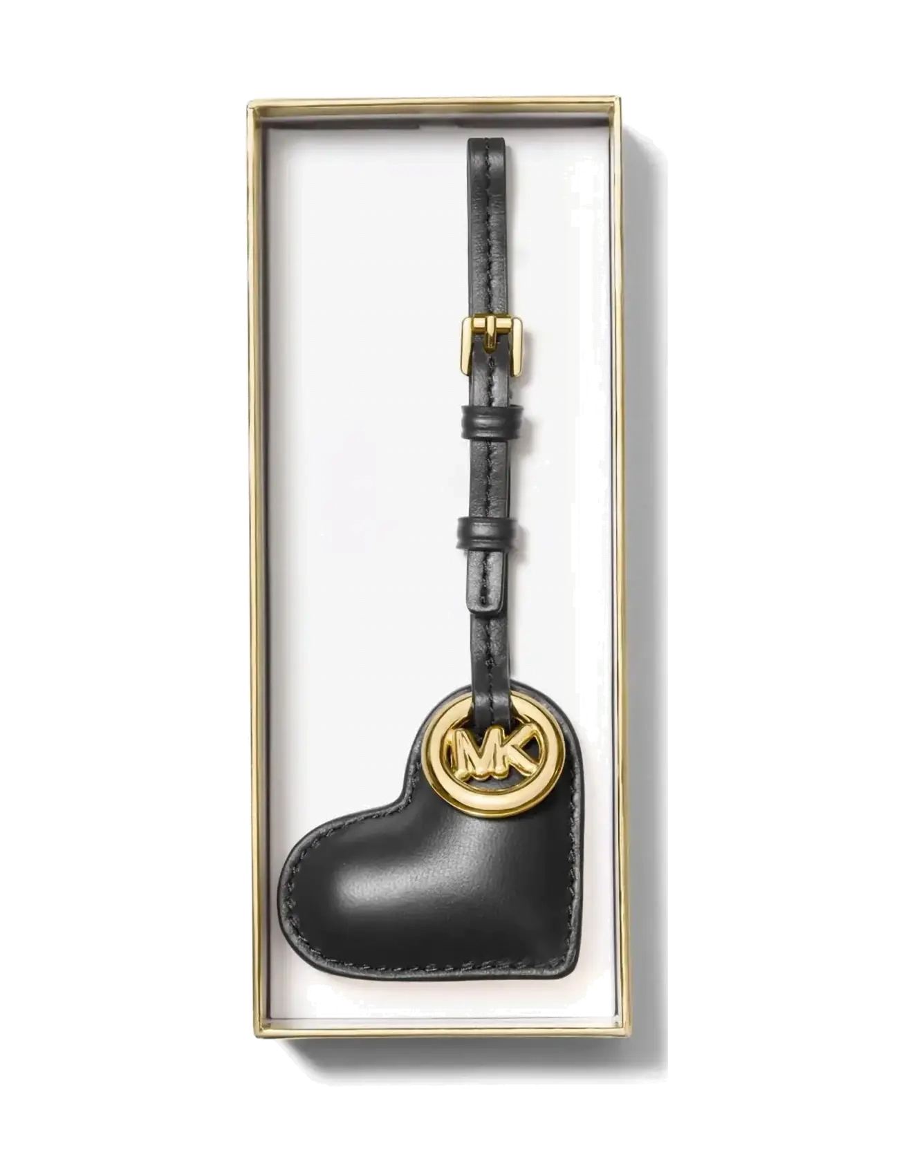 Michael Kors - PUFFY HEART CHARM - võtmehoidjad ja kotikaunistus - black - 1