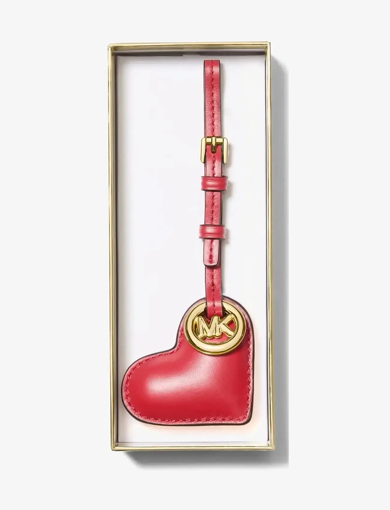 Michael Kors - PUFFY HEART CHARM - võtmehoidjad ja kotikaunistus - crimson - 1