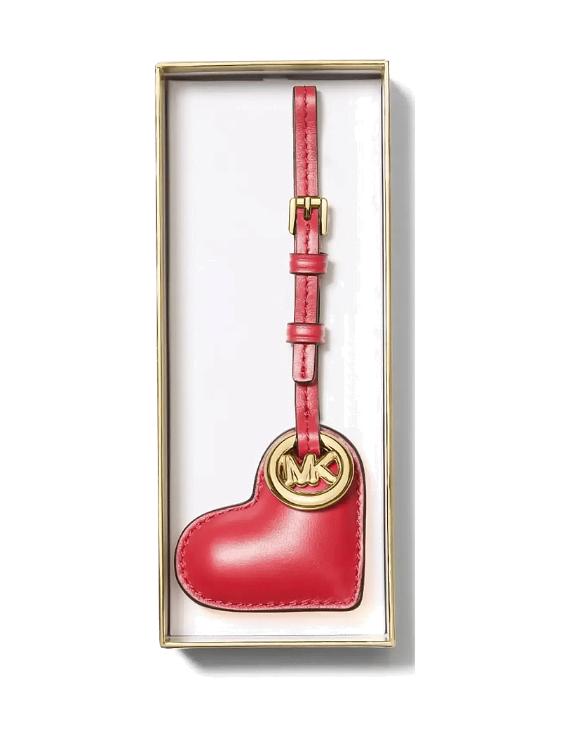 Michael Kors - PUFFY HEART CHARM - võtmehoidjad ja kotikaunistus - crimson - 1