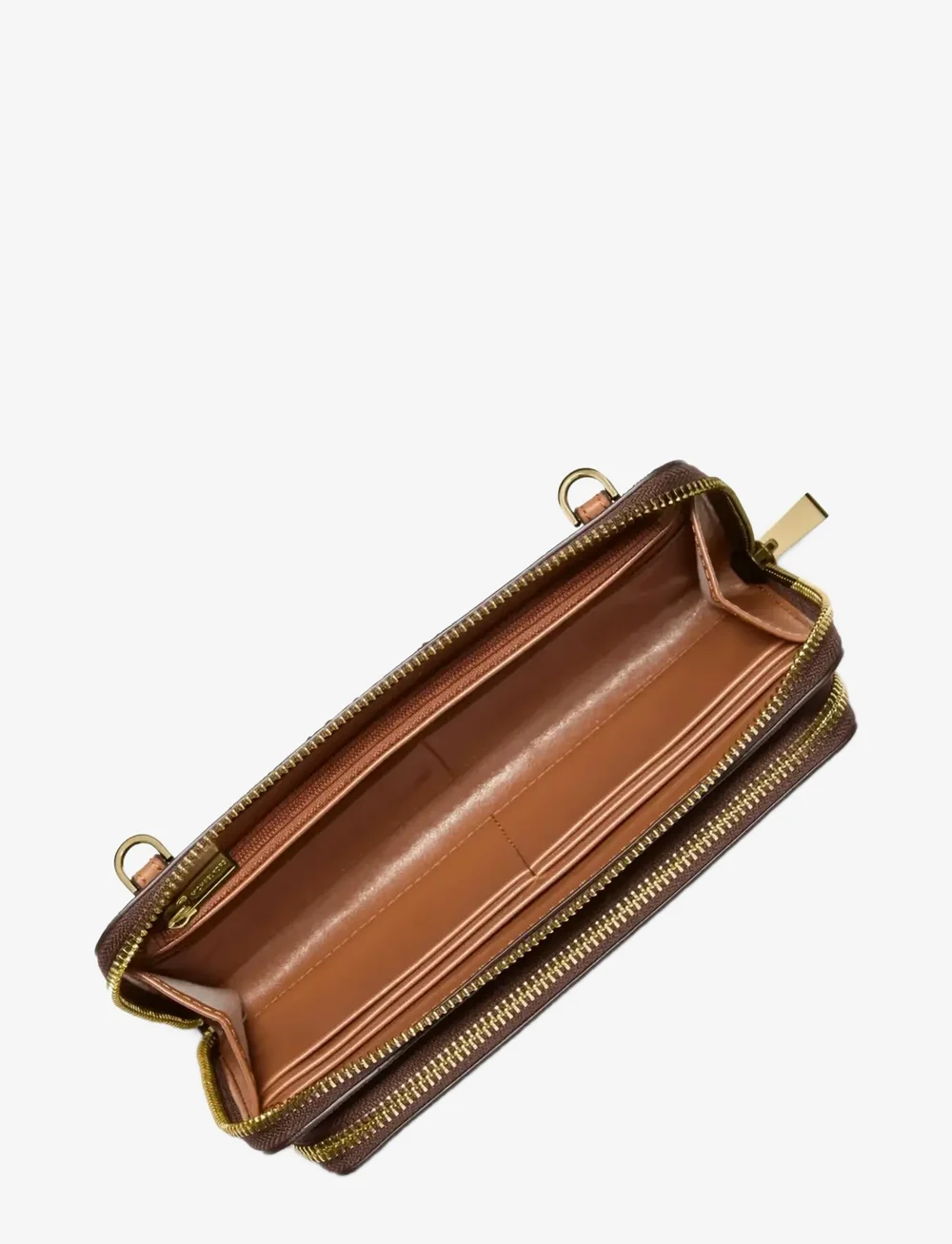 Michael Kors - LG CONTINENTAL XBODY - crossbody bags - brn/acorn - 2