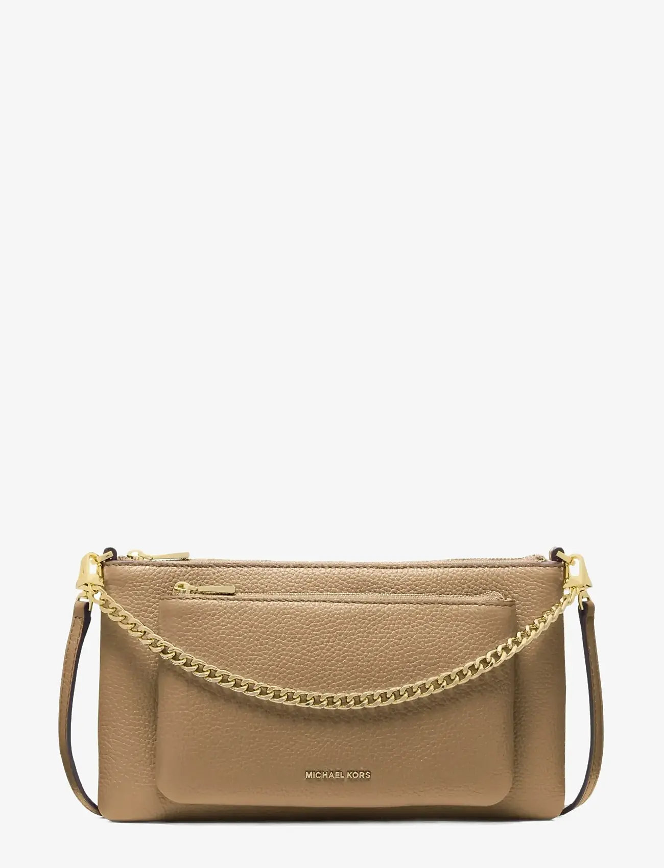 Michael Kors - MD PCKT CONV XBODY - crossbody bags - husk - 1