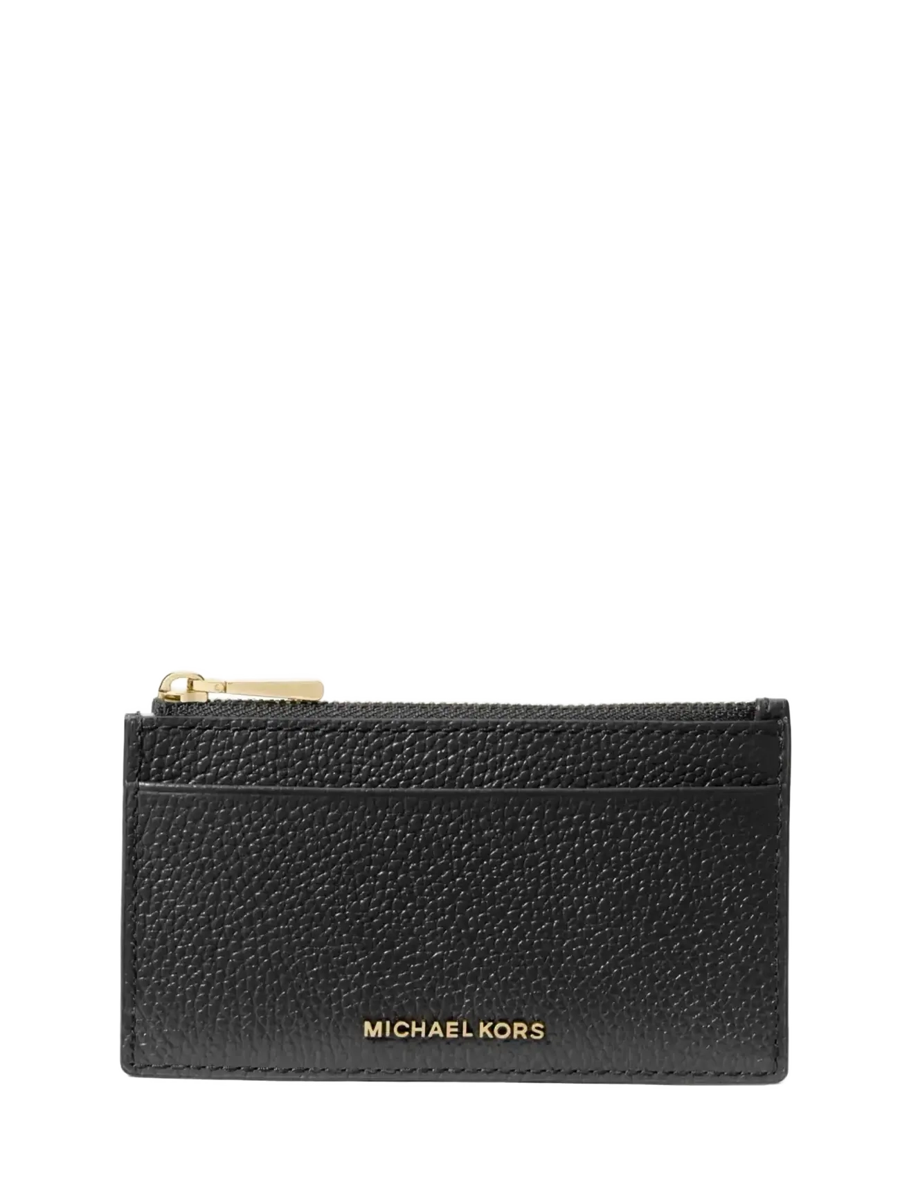 Michael Kors SM ZIP KEY CARD CASE - Rahakotid - BLACK / black