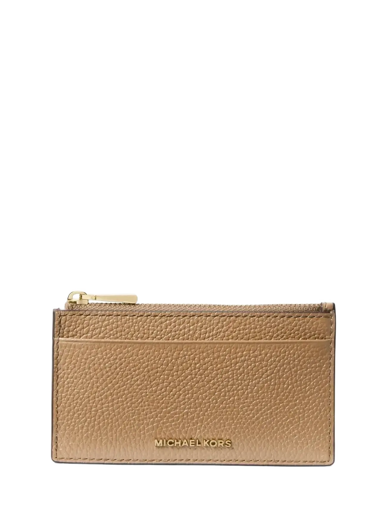 MICHAEL KORS Sm Zip Key Card Case Beige - One Size - Damen