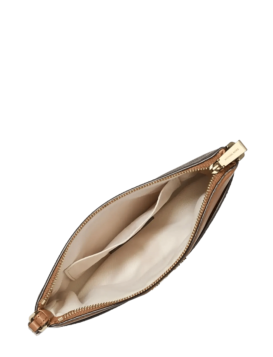 Michael Kors - MD TZ CONV WRISTLET - portemonnaies - brn/acorn - 2