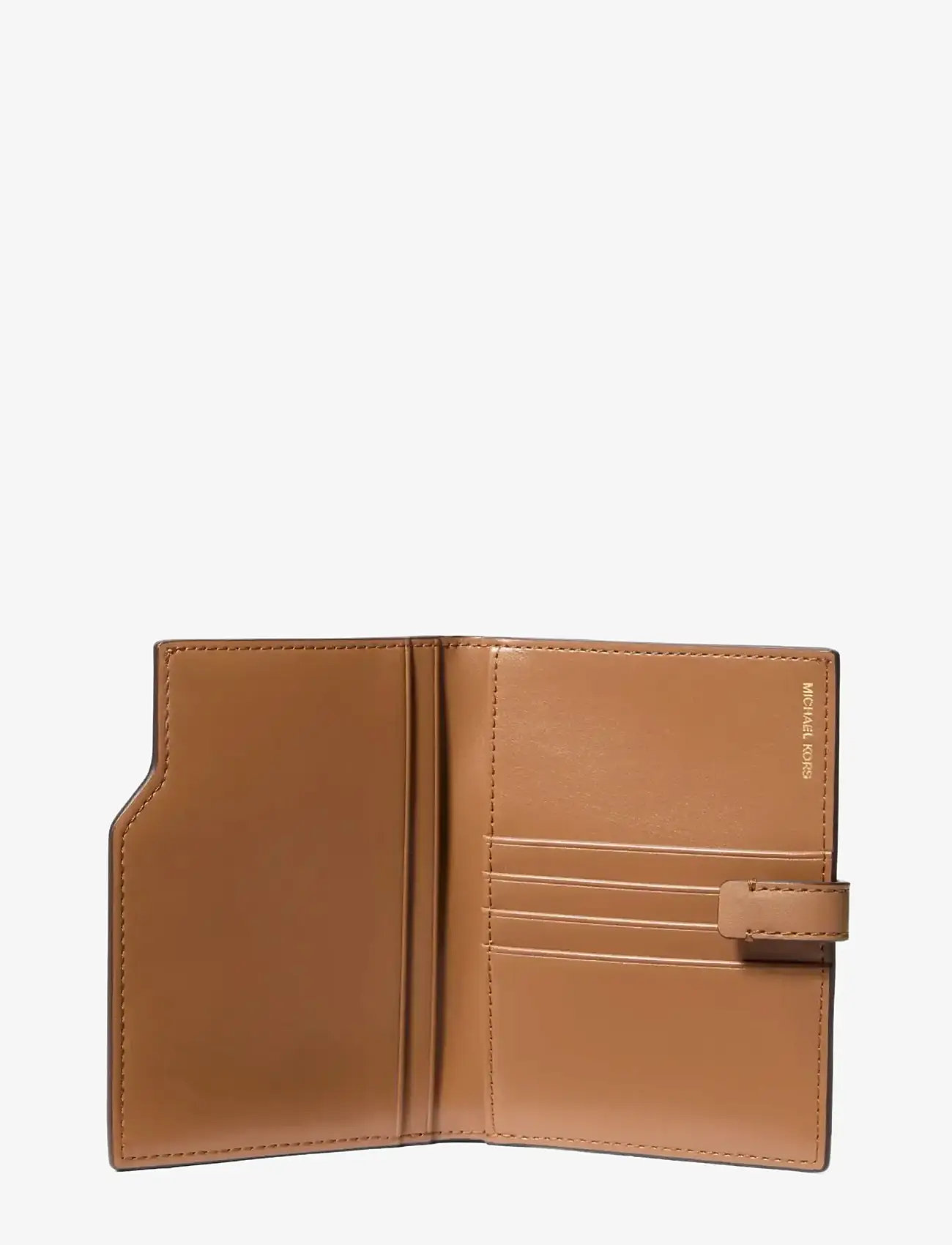 Michael Kors - PASSPORT TAB WALLET - travel accessories - brn/acorn - 1