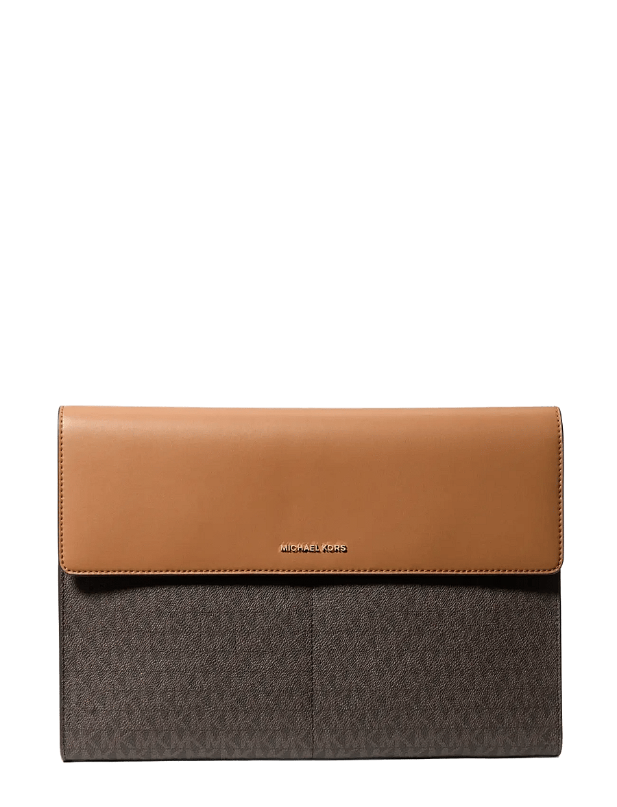 Michael Kors - LAPTOP SLEEVE - brn/acorn - 0
