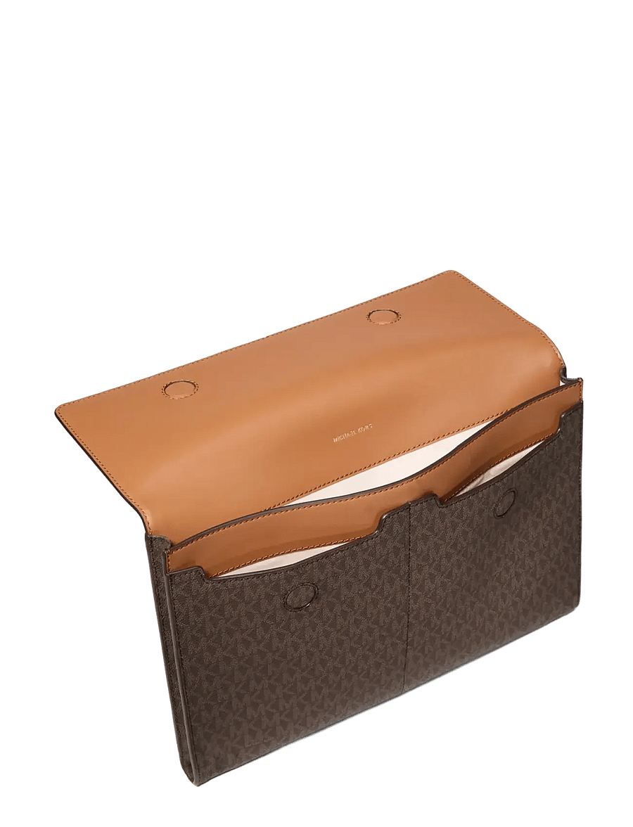 Michael Kors - LAPTOP SLEEVE - brn/acorn - 1