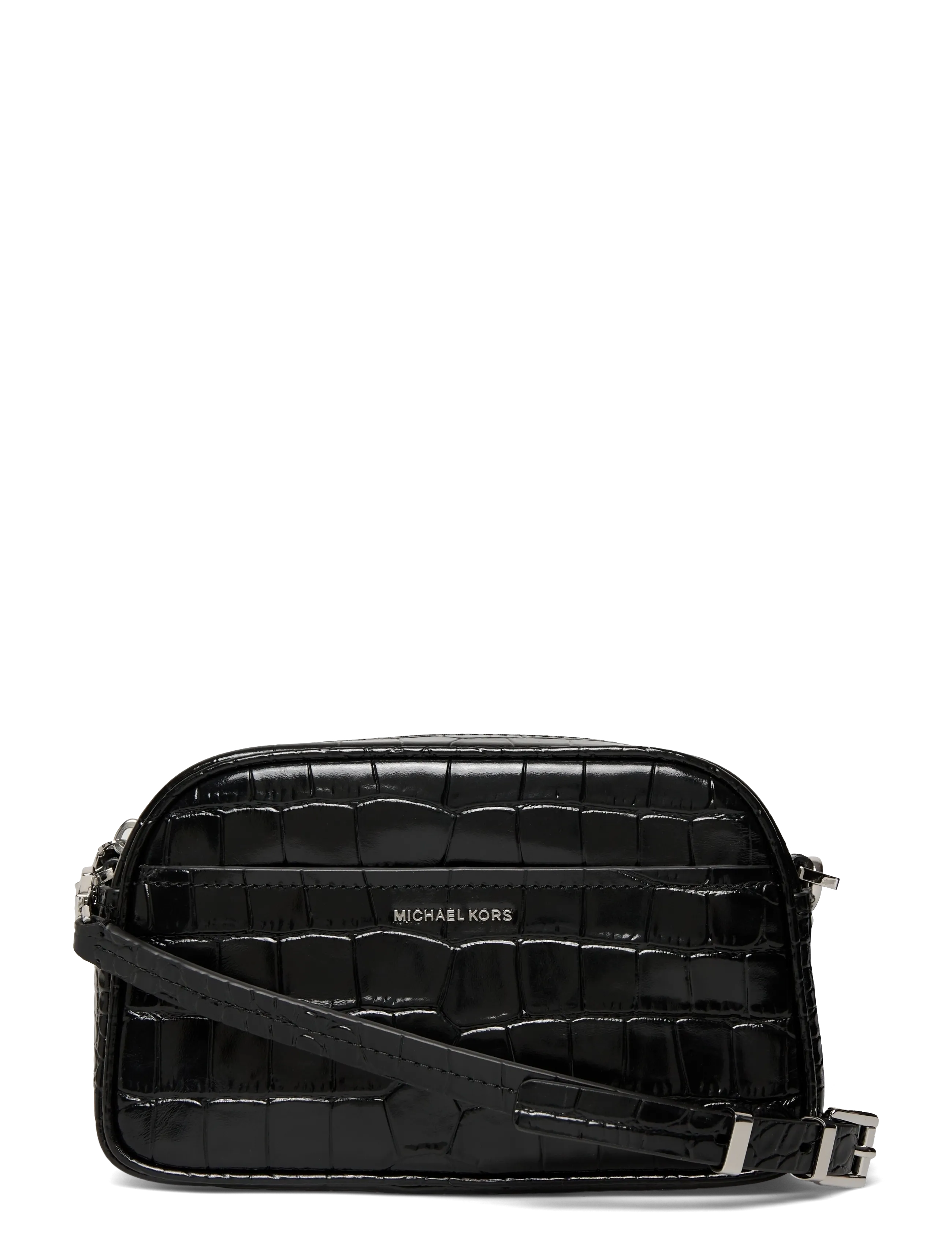 Michael Kors SM CAMERA XBODY - Skinnväskor - BLACK / black