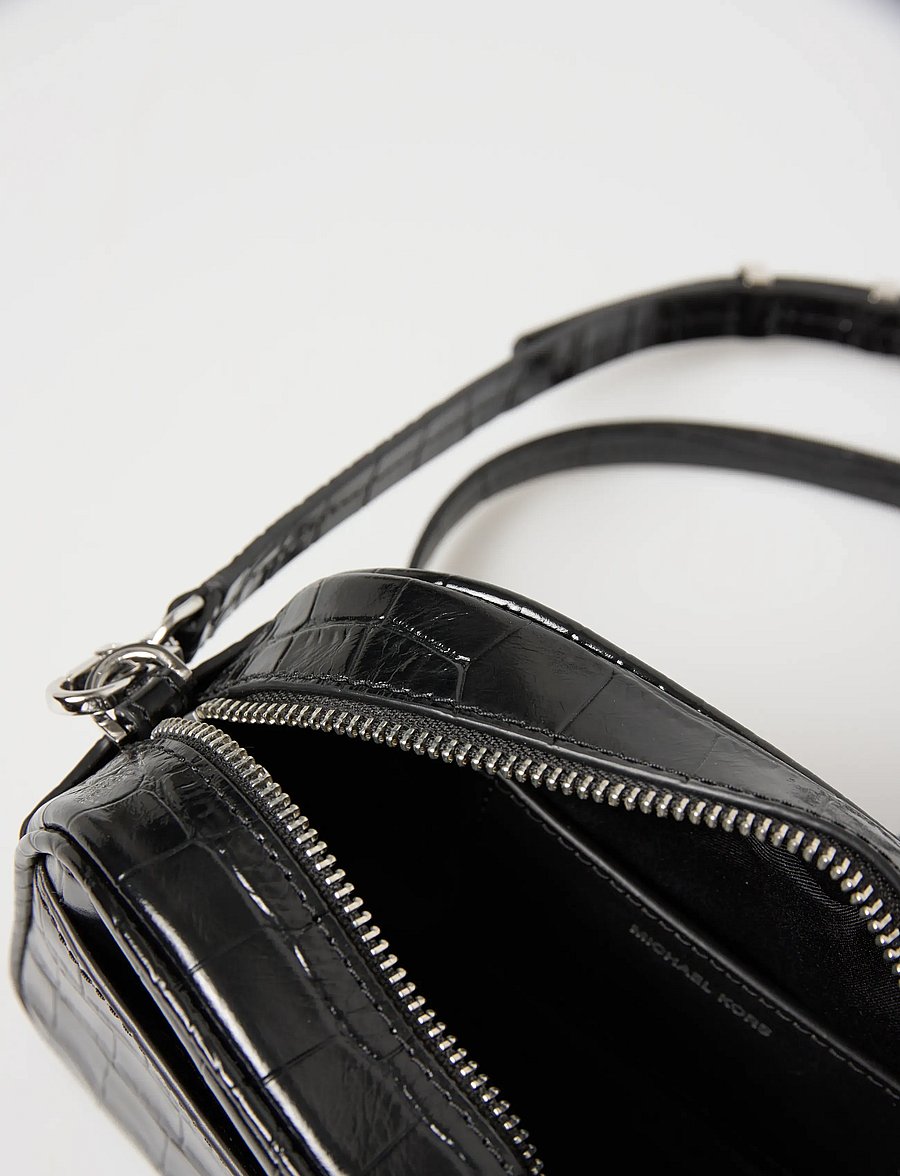 Michael Kors - SM CAMERA XBODY - umhängetaschen - black - 4