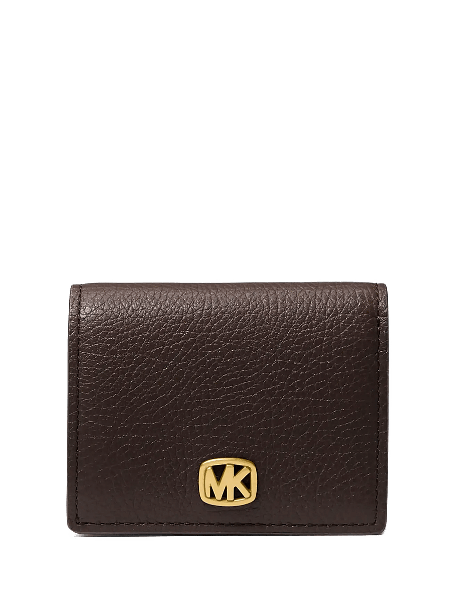 Michael Kors - SM COMPACT WALLET - punge - chocolate - 0
