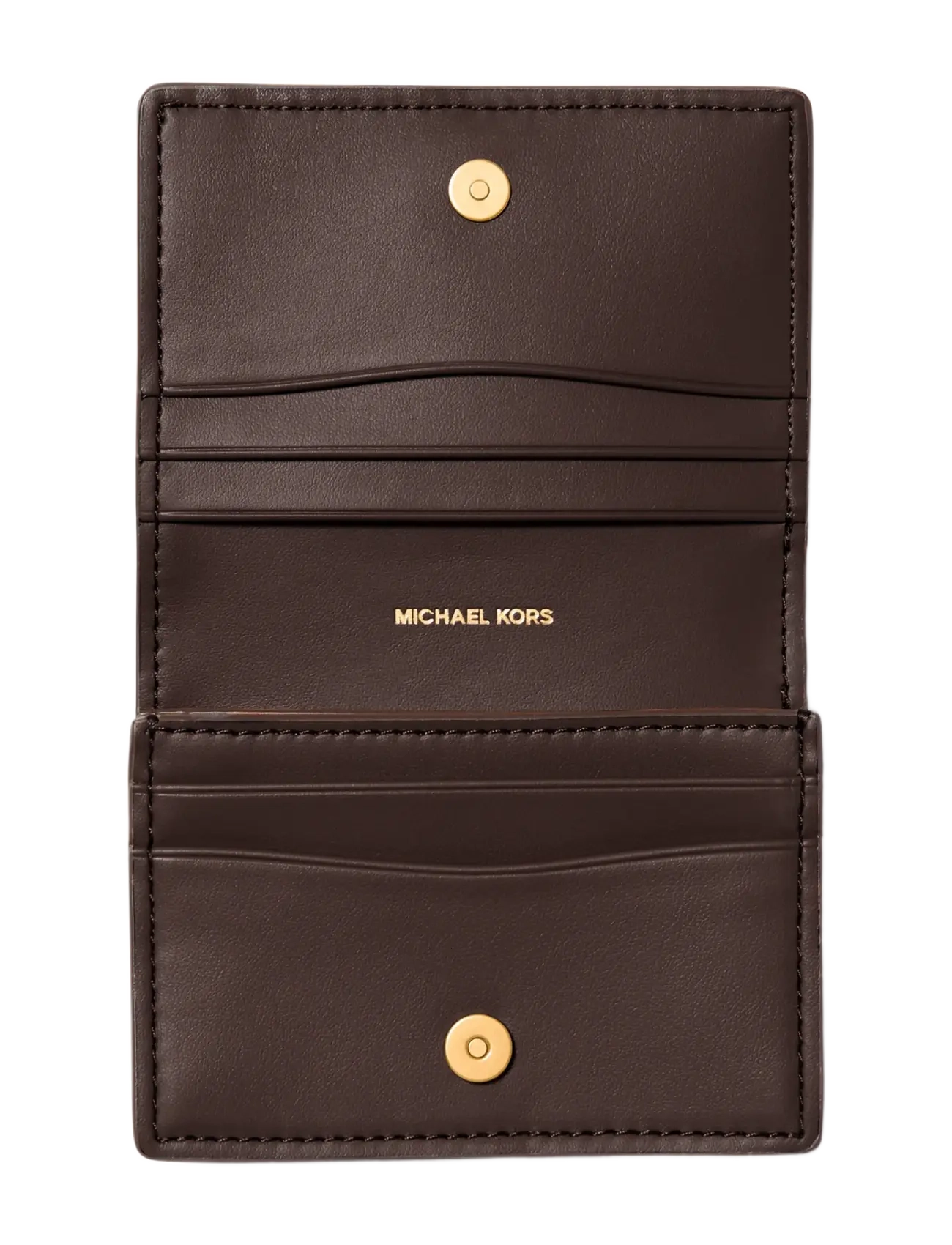 Michael Kors - SM COMPACT WALLET - chocolate - 1