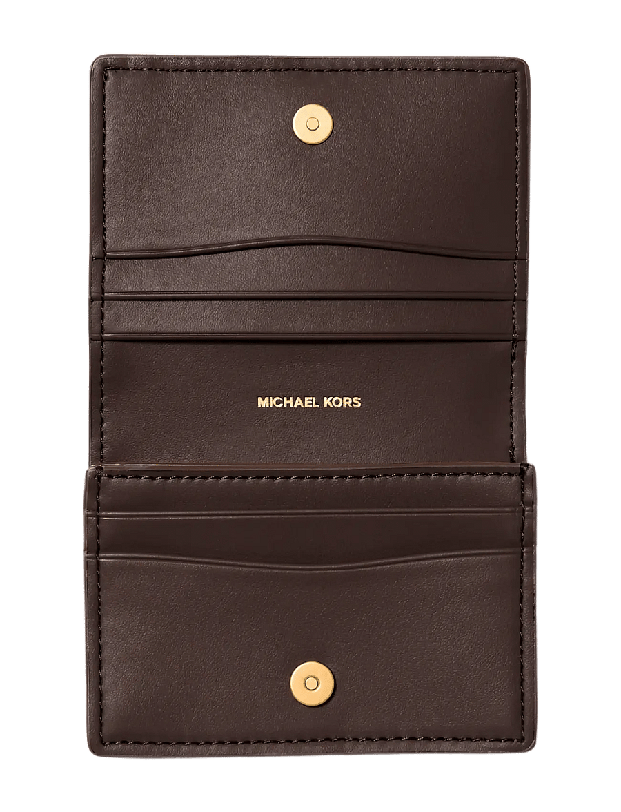 Michael Kors - SM COMPACT WALLET - punge - chocolate - 1