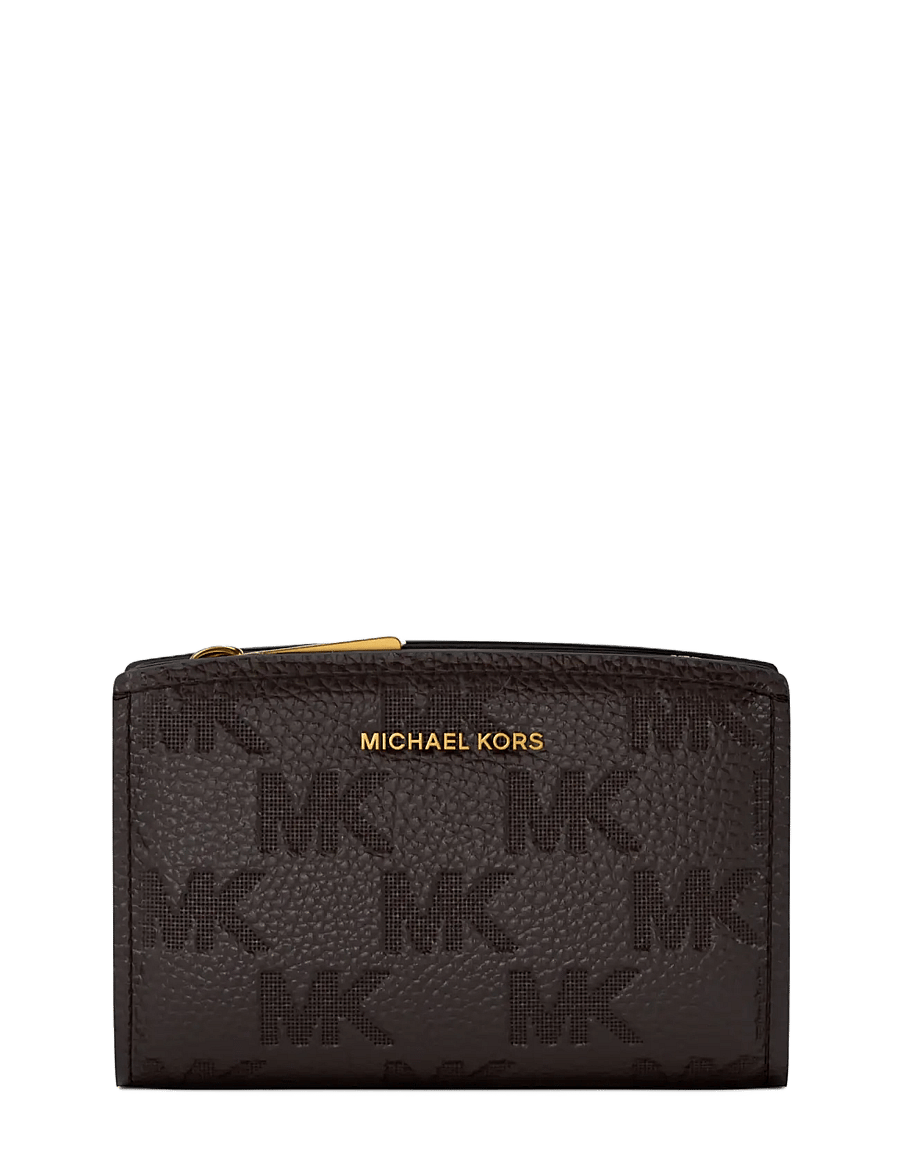 Michael Kors - MD ZA WALLET - plånböcker - chocolate - 0