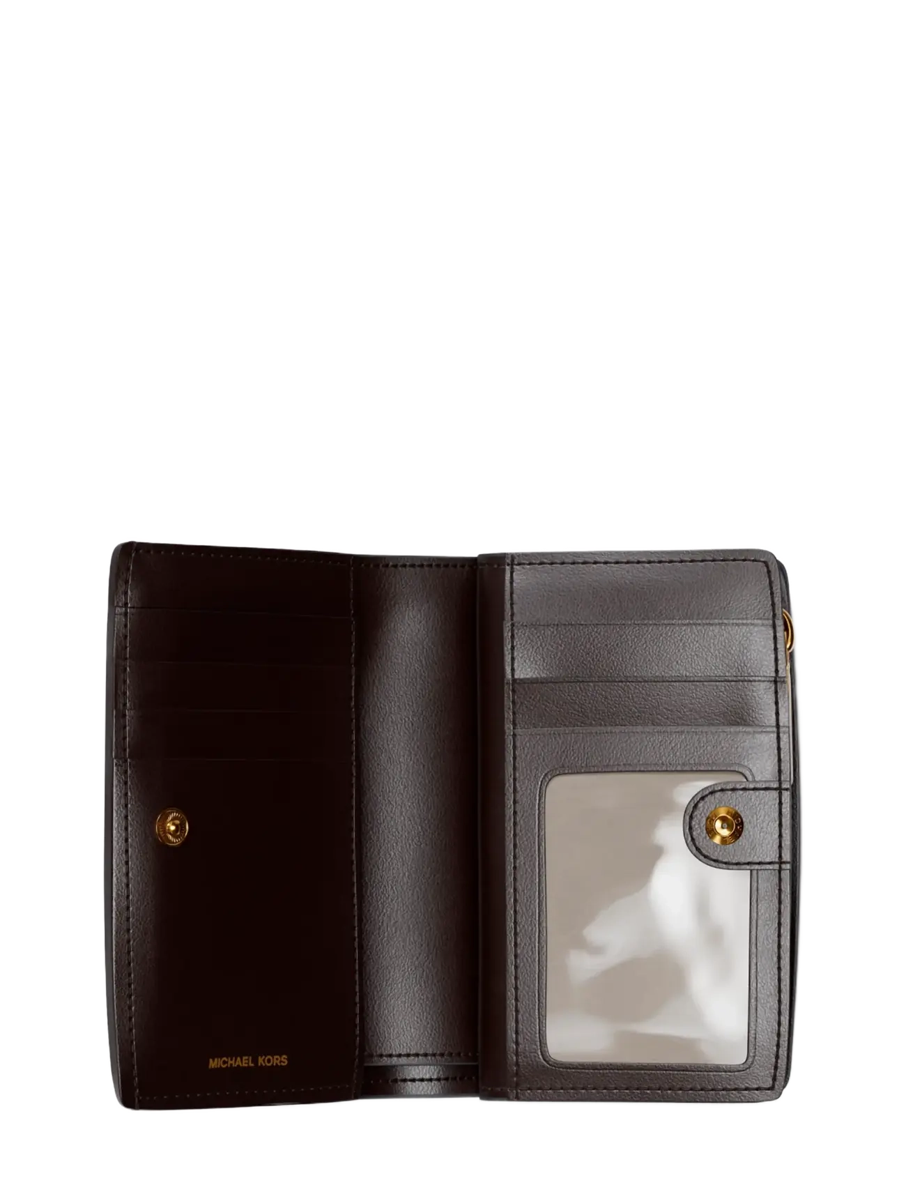Michael Kors - MD ZA WALLET - plånböcker - chocolate - 1