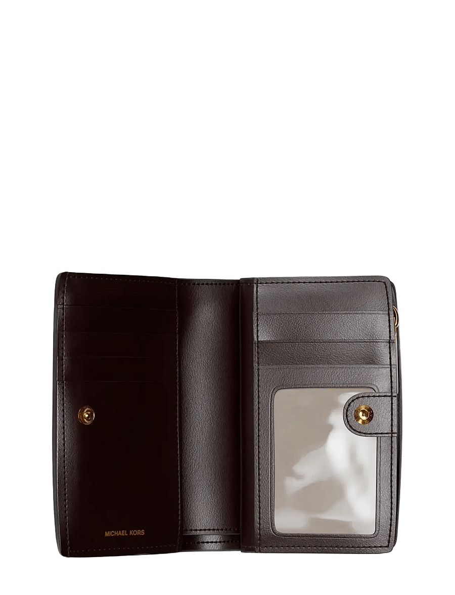Michael Kors - MD ZA WALLET - plånböcker - chocolate - 1